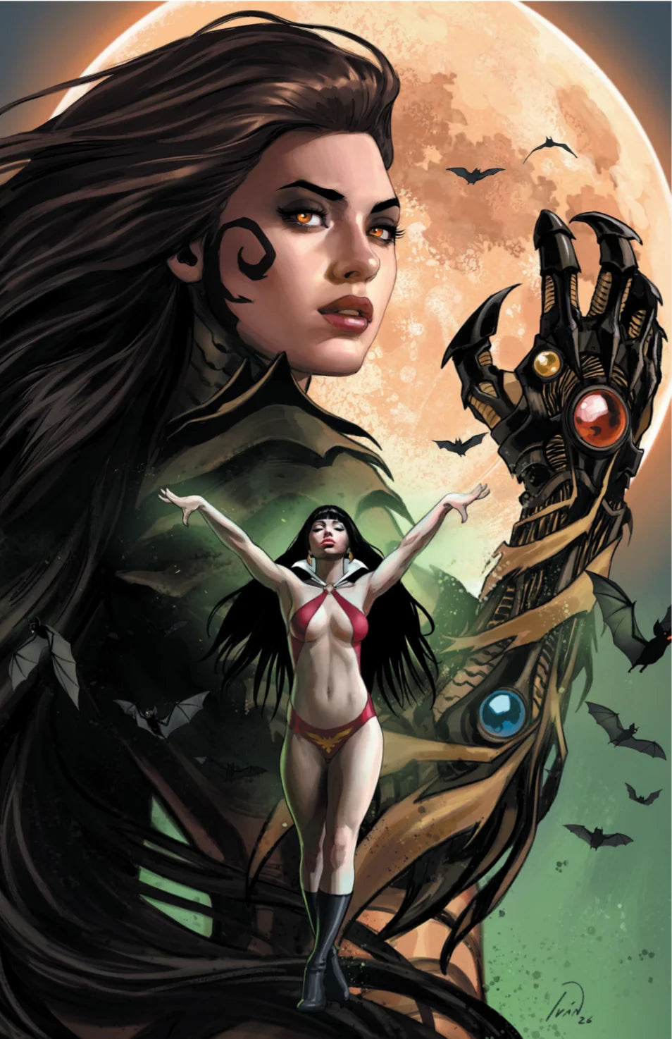Vampirella / Witchblade #1 Full Art Variant by Ivan Talavera (Limited to 500) 8.26.26