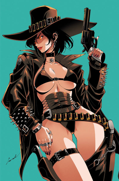 Gun Honey Doubles Down #1 Virgin Variant B by GODTAIL (Limited to 500)