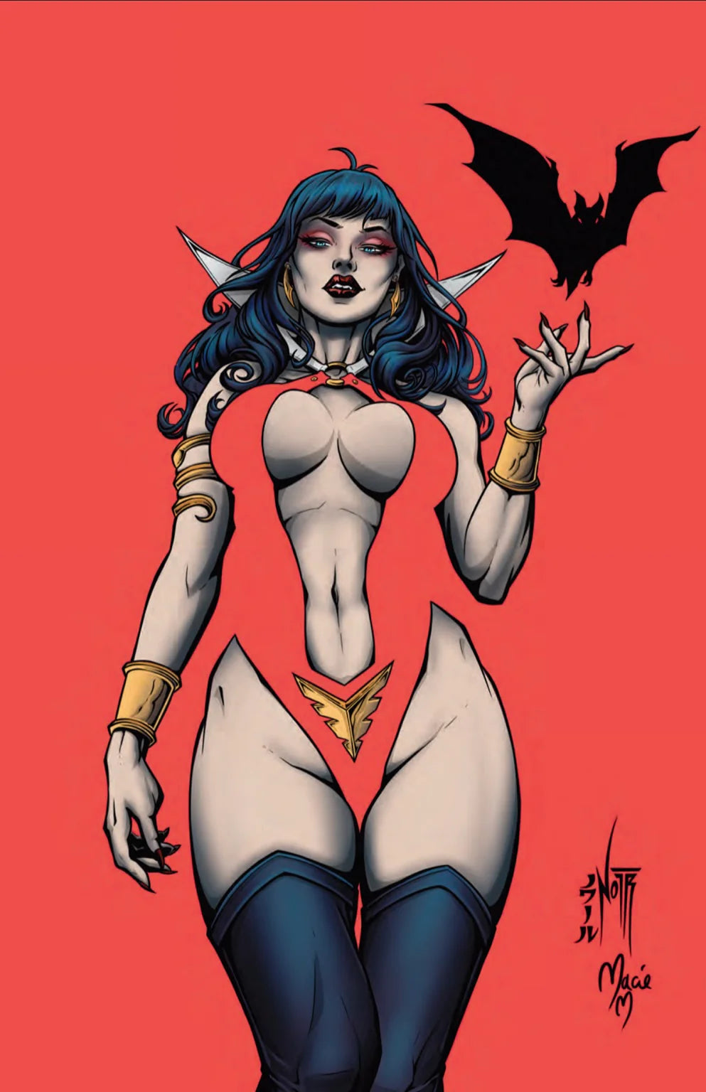 Vampirella #4 Virgin Negative Space Variant by Jordan Noir (Limited to 500) 7.22.26