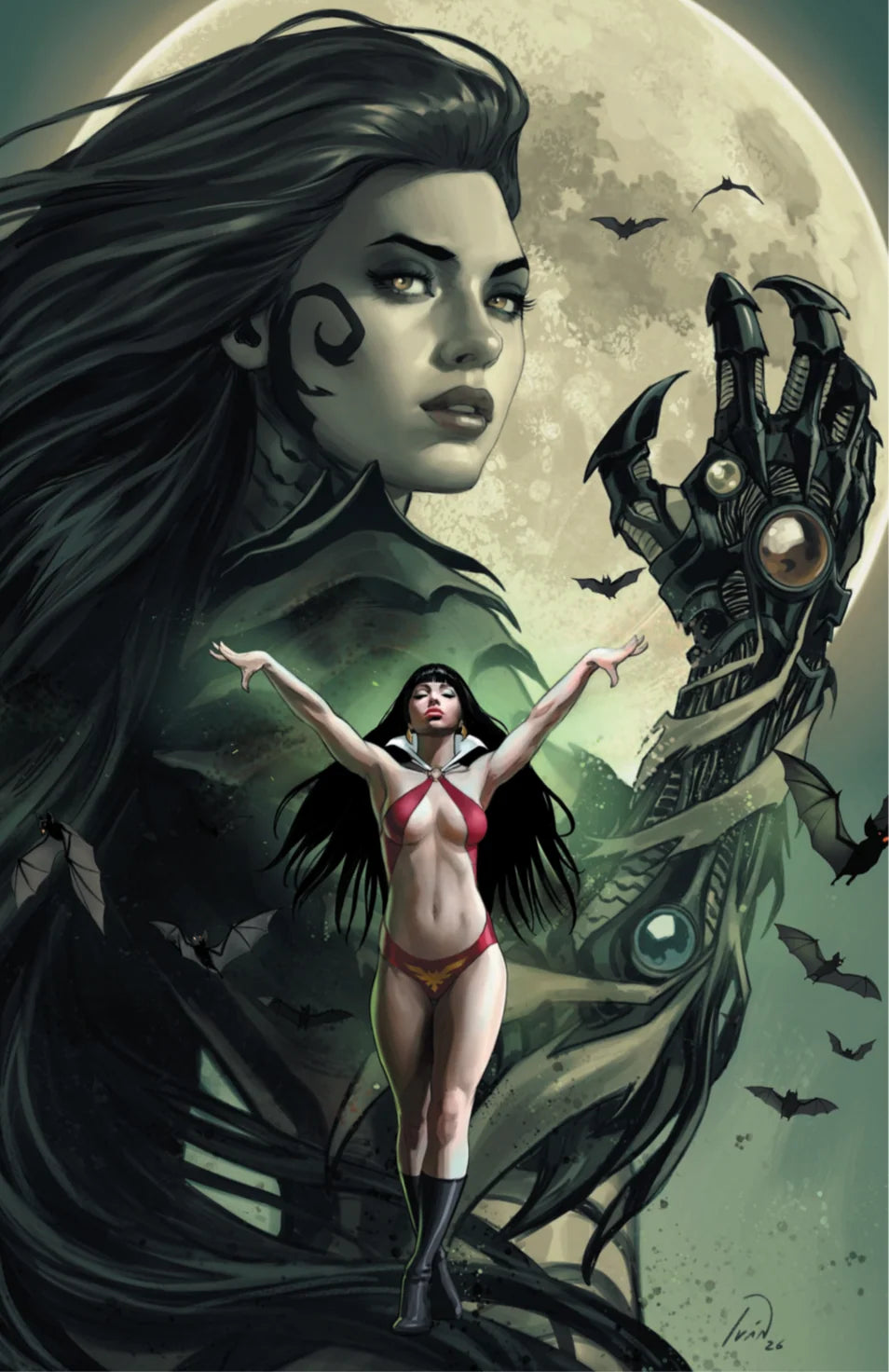 Vampirella / Witchblade #1 Full Art Foil Variant by Ivan Talavera (Limited to 250) 8.26.26