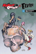 Harley Quinn X Elvira #6 Cover C Joseph Michael Linsner Variant