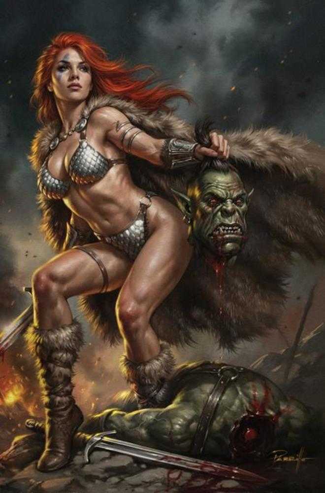 Red Sonja She Devil With A Sword #3 Cover J Inc 1:15 Lucio Parrillo Full Art Variant