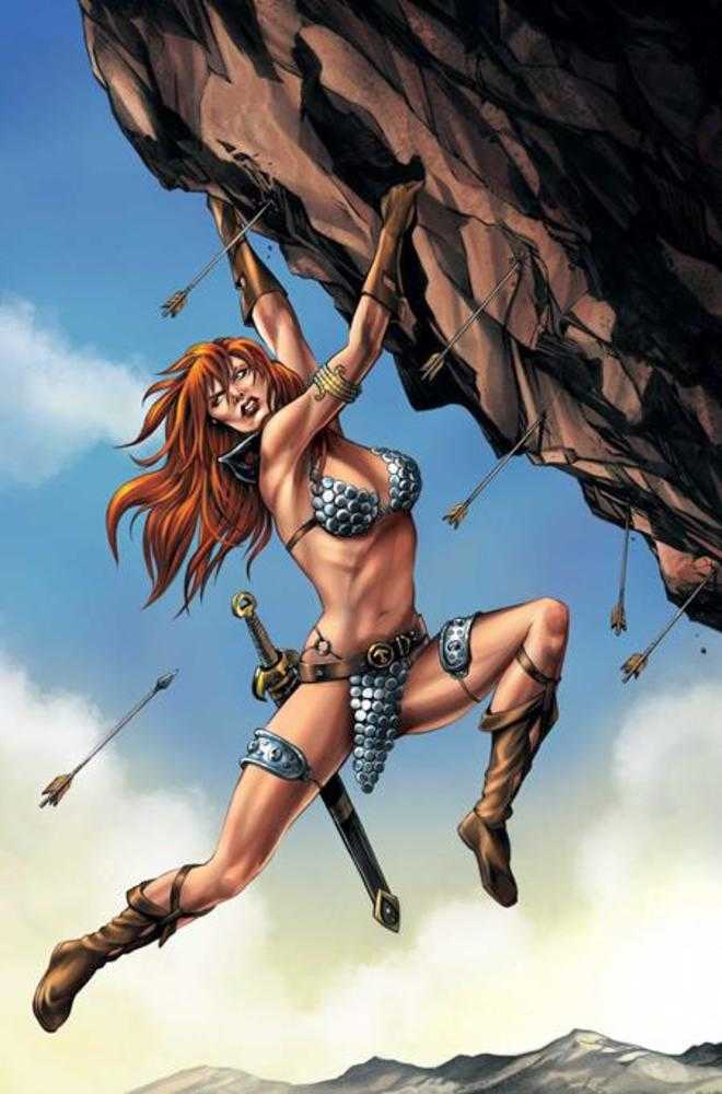 Red Sonja She Devil With A Sword #4 Cover I 1 in 10 Mike Rooth Full Art Variant
