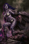 Red Sonja She Devil With A Sword #3 Cover N Inc 1:7 Lucio Parrillo Ultraviolet Full Art Variant