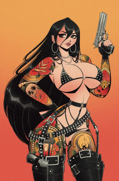 Gun Honey Doubles Down #4 Full Art Variant C by bloodknotcollective (Limited to 250) 9.23.26