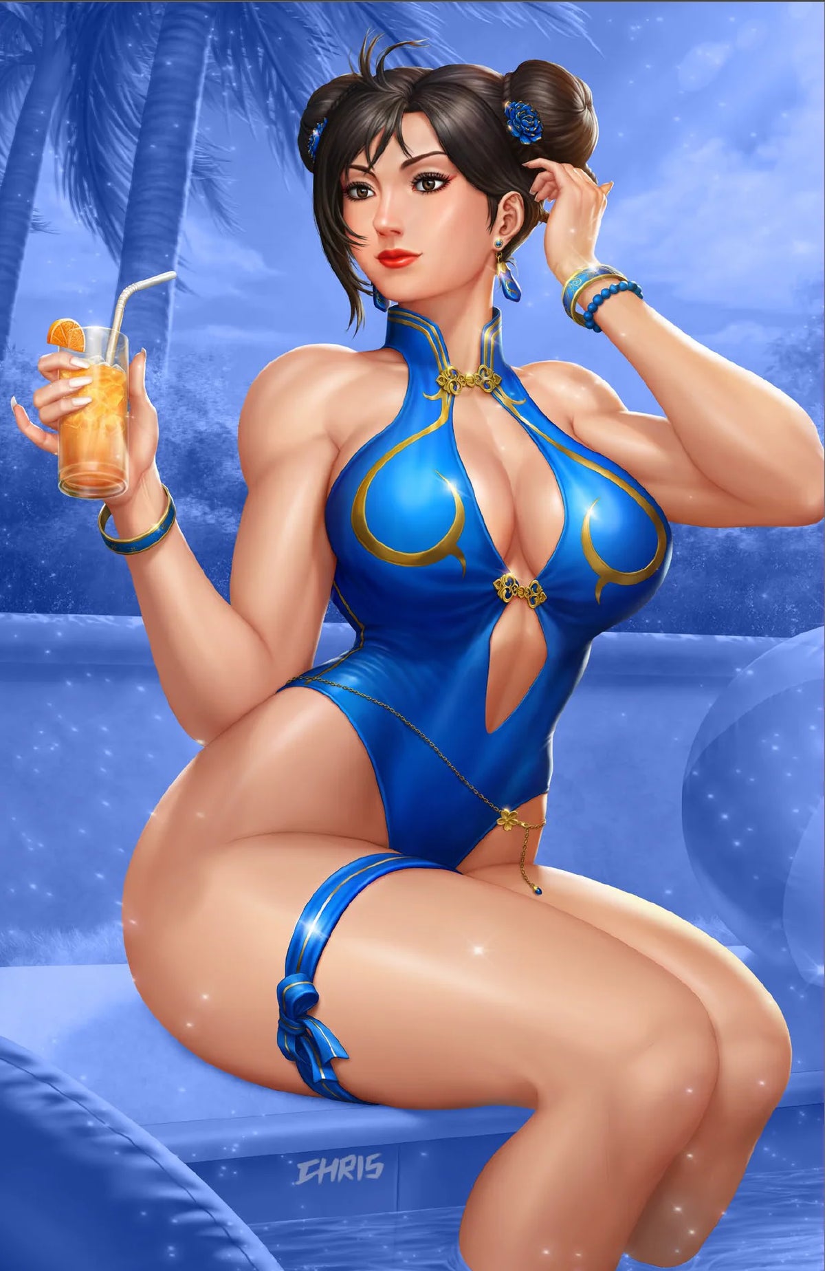 2026 Street Fighter Swimsuit Special #1 Virgin Variant A by Chris NG (Limited to 500) 7.22.26