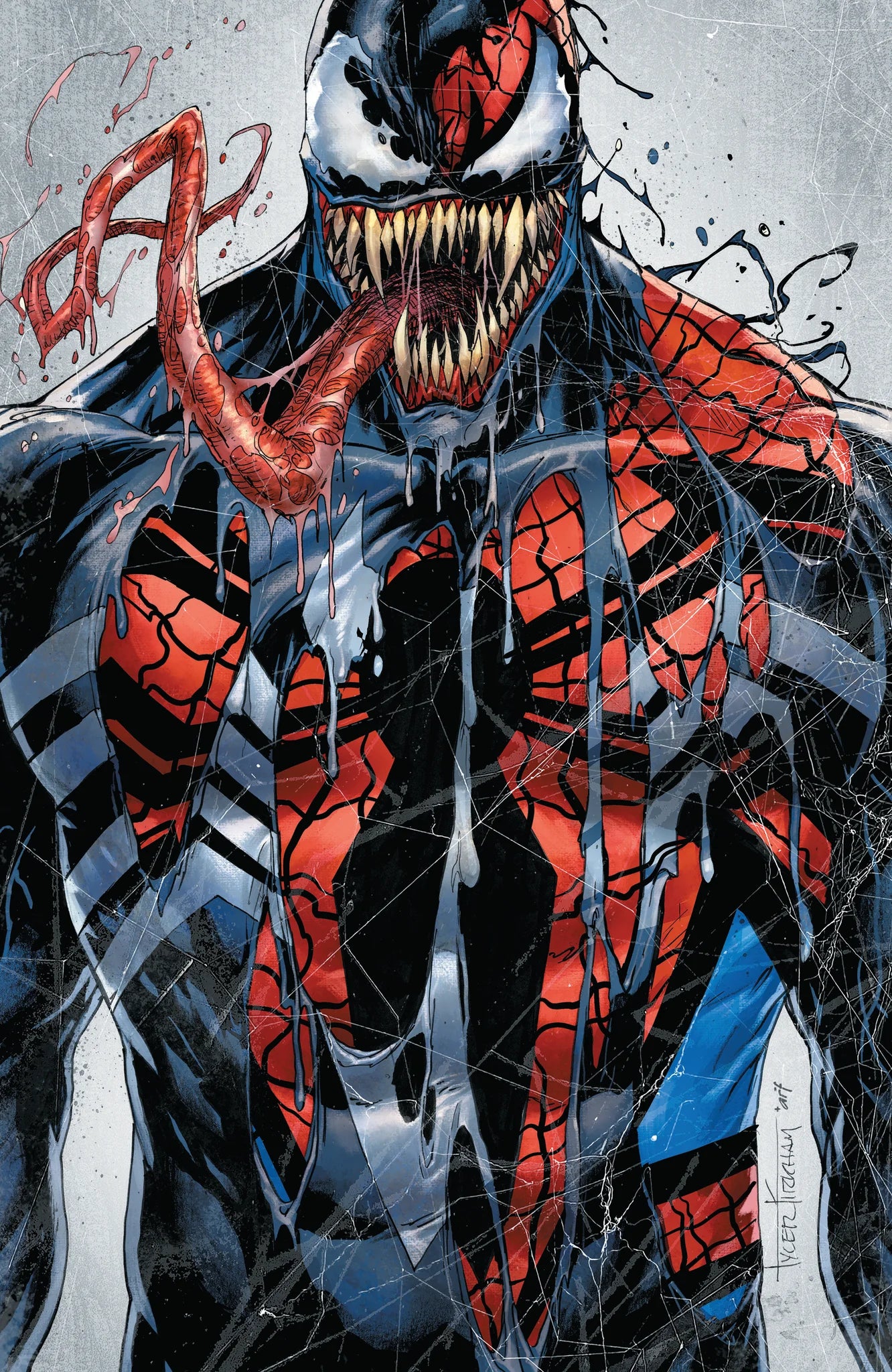 Web of Venom #1 Virgin Variant C by Tyler Kirkham (LTD 1000) 4.8.26