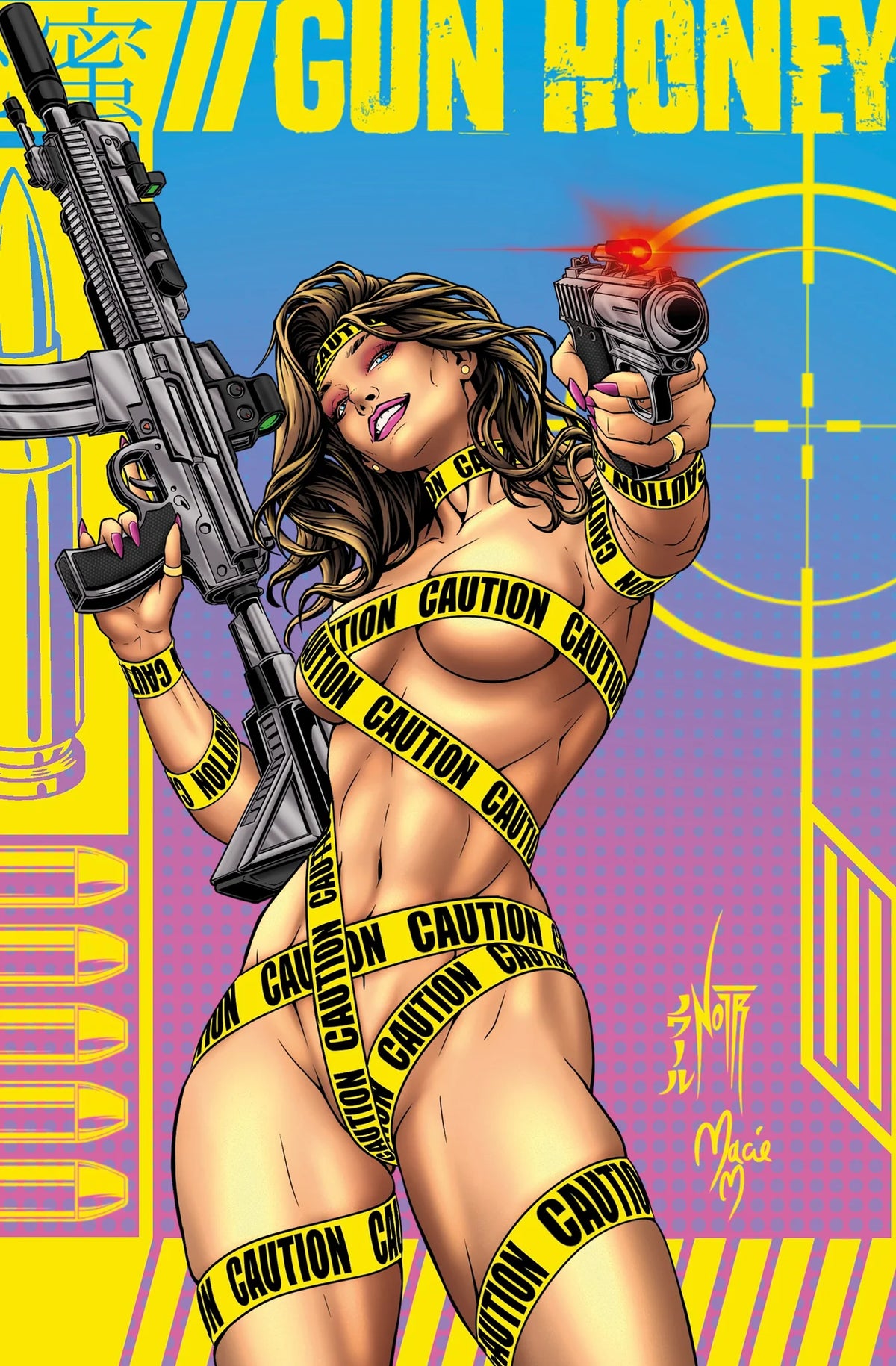 Gun Honey Doubles Down #3 Full Art Variant B by Jordan Noir (Limited to 500) 8.19.26