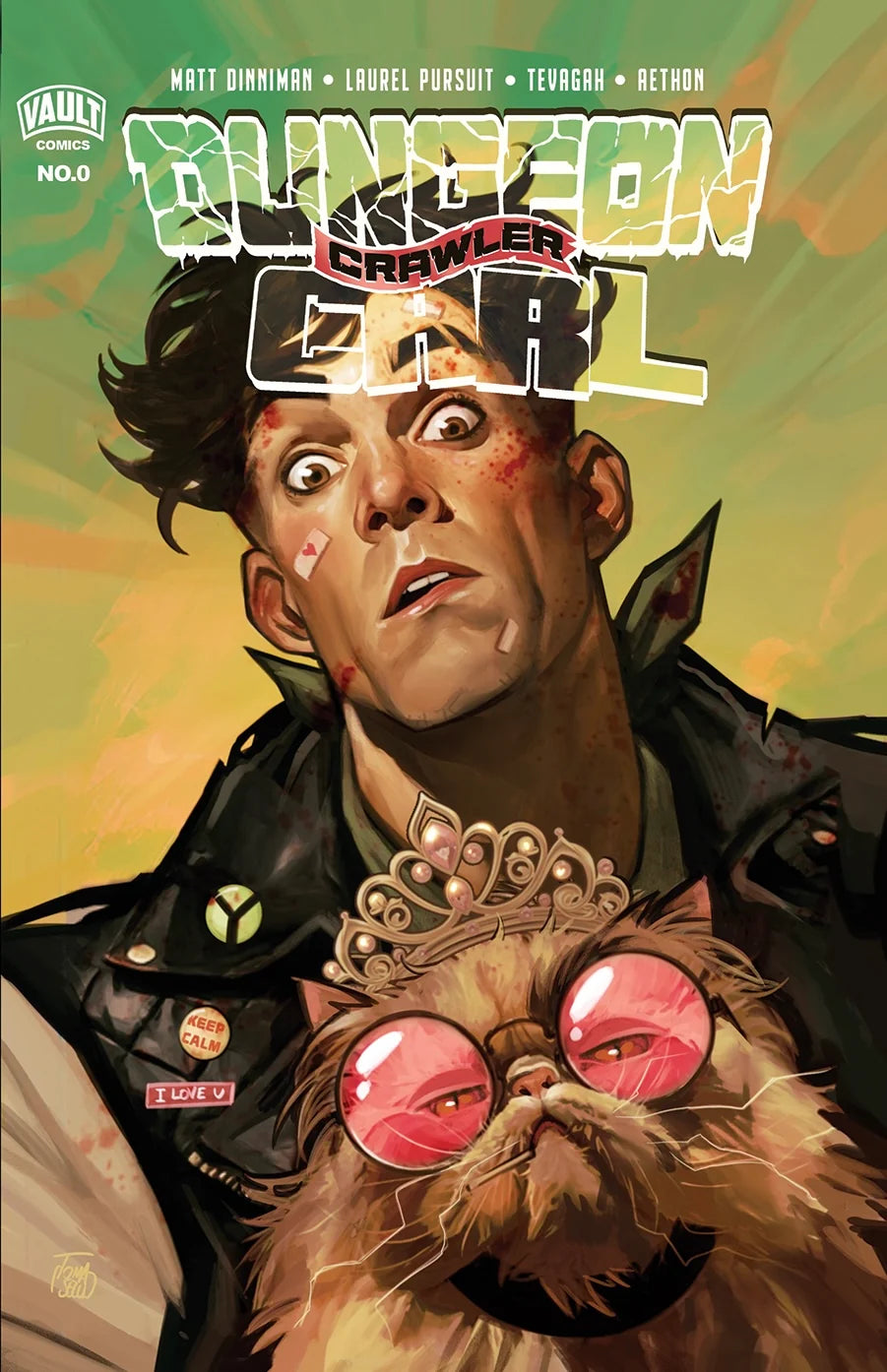 Dungeon Crawler Carl Special Edition #0 2nd Printing Trade Dress Variant by Francesco Tomaselli (Limited to 500) 10.7.26
