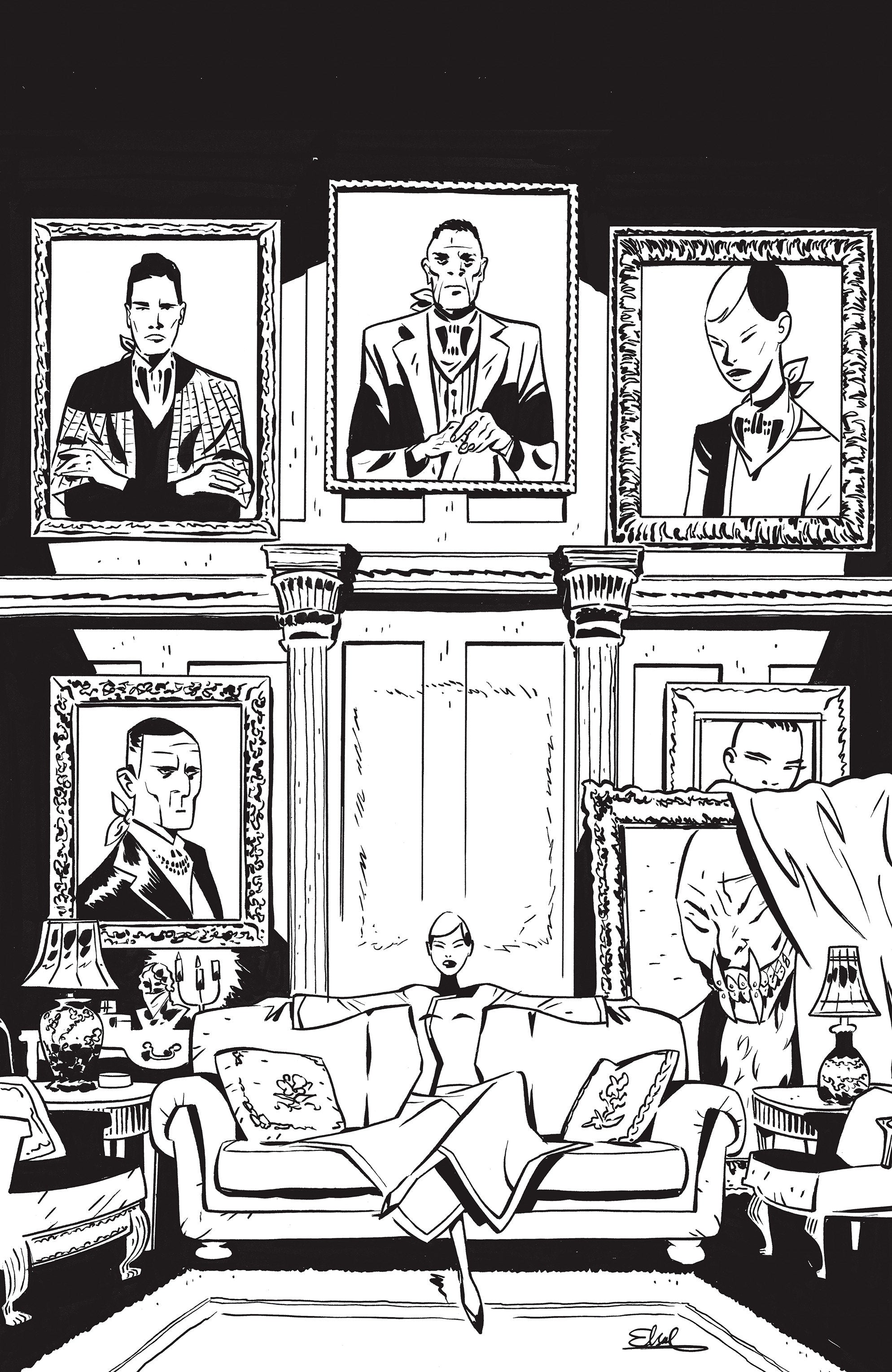 Fall Of The House Of Slaughter #1 D 1 in 10 Variant Edition (Full Art, Charretier)