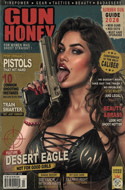Gun Honey Doubles Down #4 Trade Dress Variant by Cedric Poulat (Limited to 500) 9.23.26