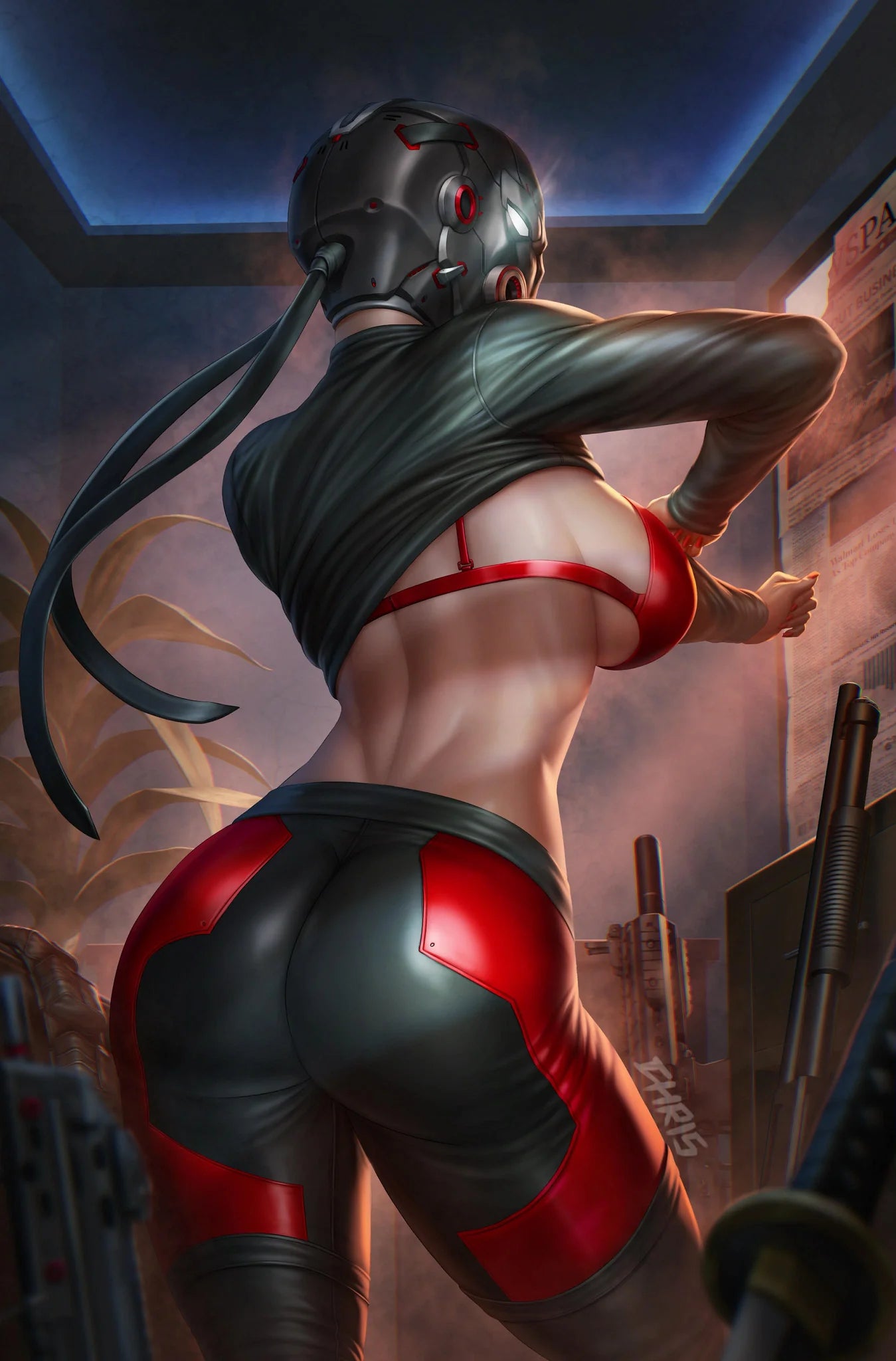 Final Boss: Masked Vigilante Virgin Variant by Chris NG (Limited to 500) 3.29.26