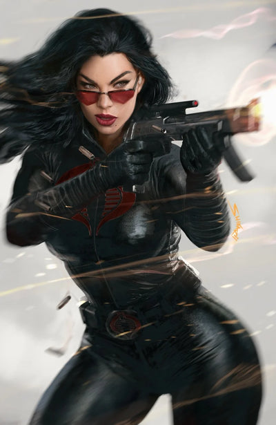 G.I. Joe: A Real American Hero #329 Full Art Foil Variant by Shikarii (Limited to 750) 6.10.26