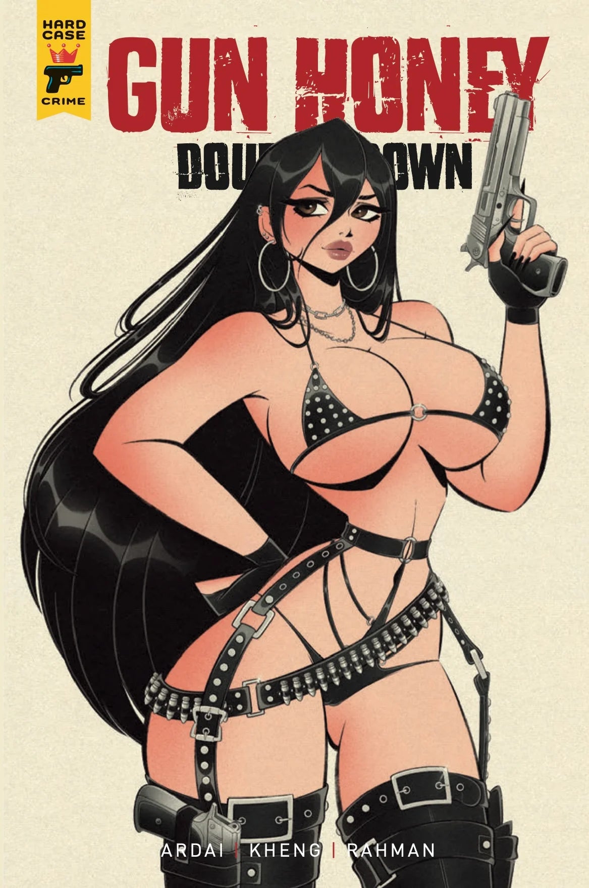 Gun Honey Doubles Down #4 Trad Dress Variant by bloodknotcollective (Limited to 500) 9.23.26
