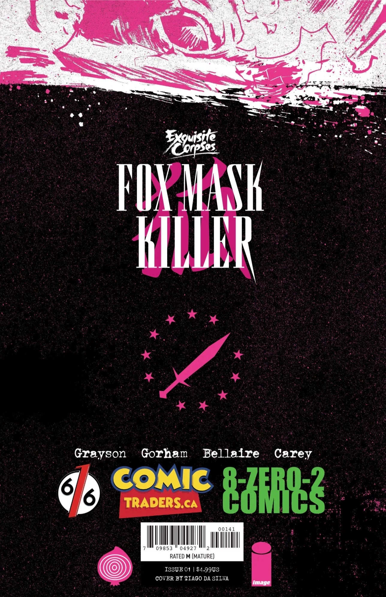 Exquisite Corpses: Fox Mask Killer #1 Full Art Foil Variant by Tiago Da Silva (Limited to 500) 9.16.26
