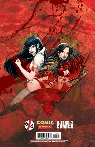 Witchblade/ Vampirella #1 Trade Dress Variant by Lesley "Leirix" Li (Limited to 500) 8.26.26