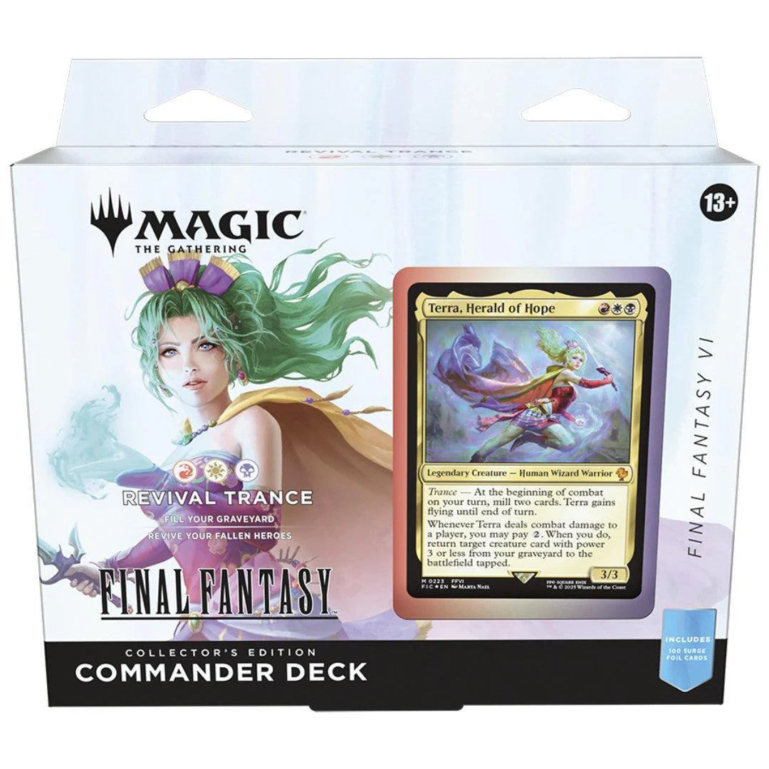 Magic: The Gathering - Final Fantasy Commander - Revival Trance Collector's Edition