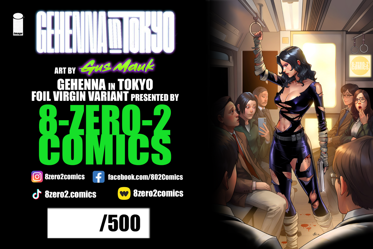 Gehenna in Tokyo Foil Virgin Variant by Gus Mauk (Limited to 500) 6.10.26