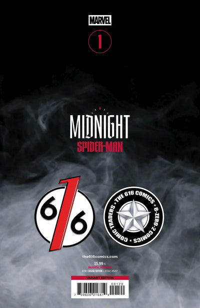 Midnight Spider-Man #1 Full Art Variant by Bjorn Barends (Limited to 1000) 10.7.26