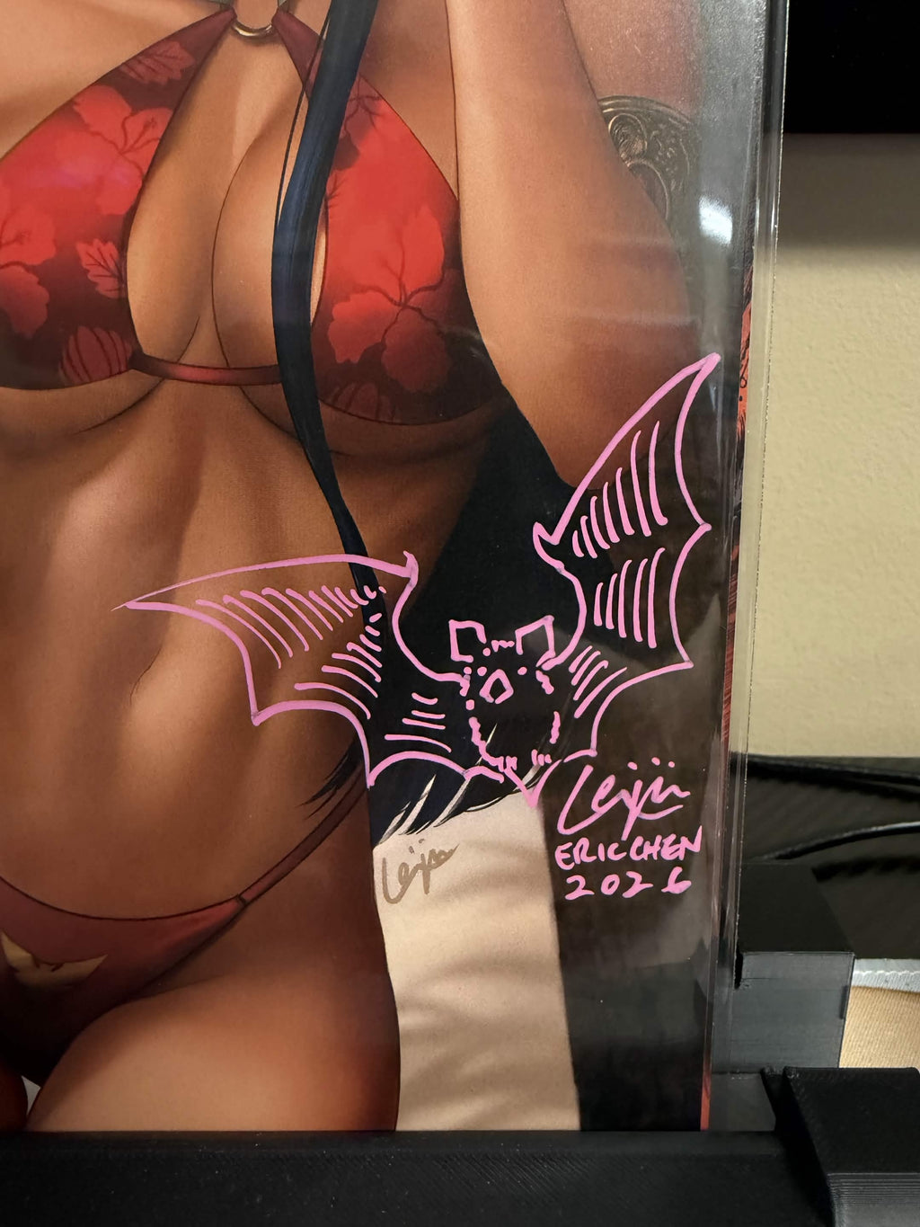 ✍️ Vampirella: Summer Special 2026 Virgin Variant by Eric "Weijic" Chen (Limited to 500) Signed & Remarked in Pink Ink