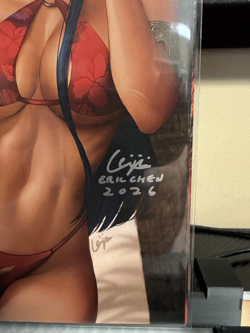 ✍️ Vampirella: Summer Special 2026 Virgin Variant by Eric "Weijic" Chen (Limited to 500) Signed in Silver Ink