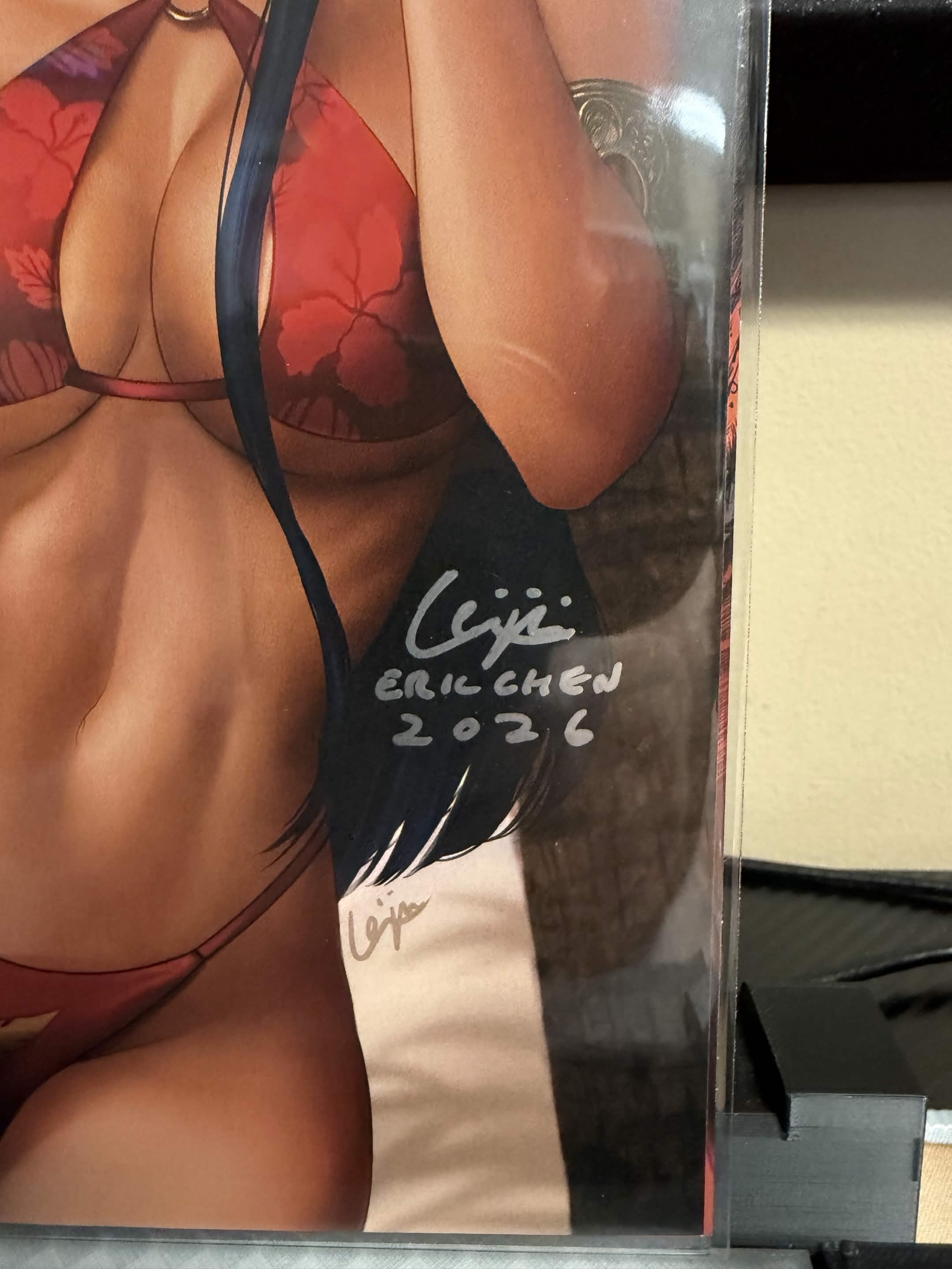 ✍️ Vampirella: Summer Special 2026 Virgin Variant by Eric "Weijic" Chen (Limited to 500) Signed in Silver Ink