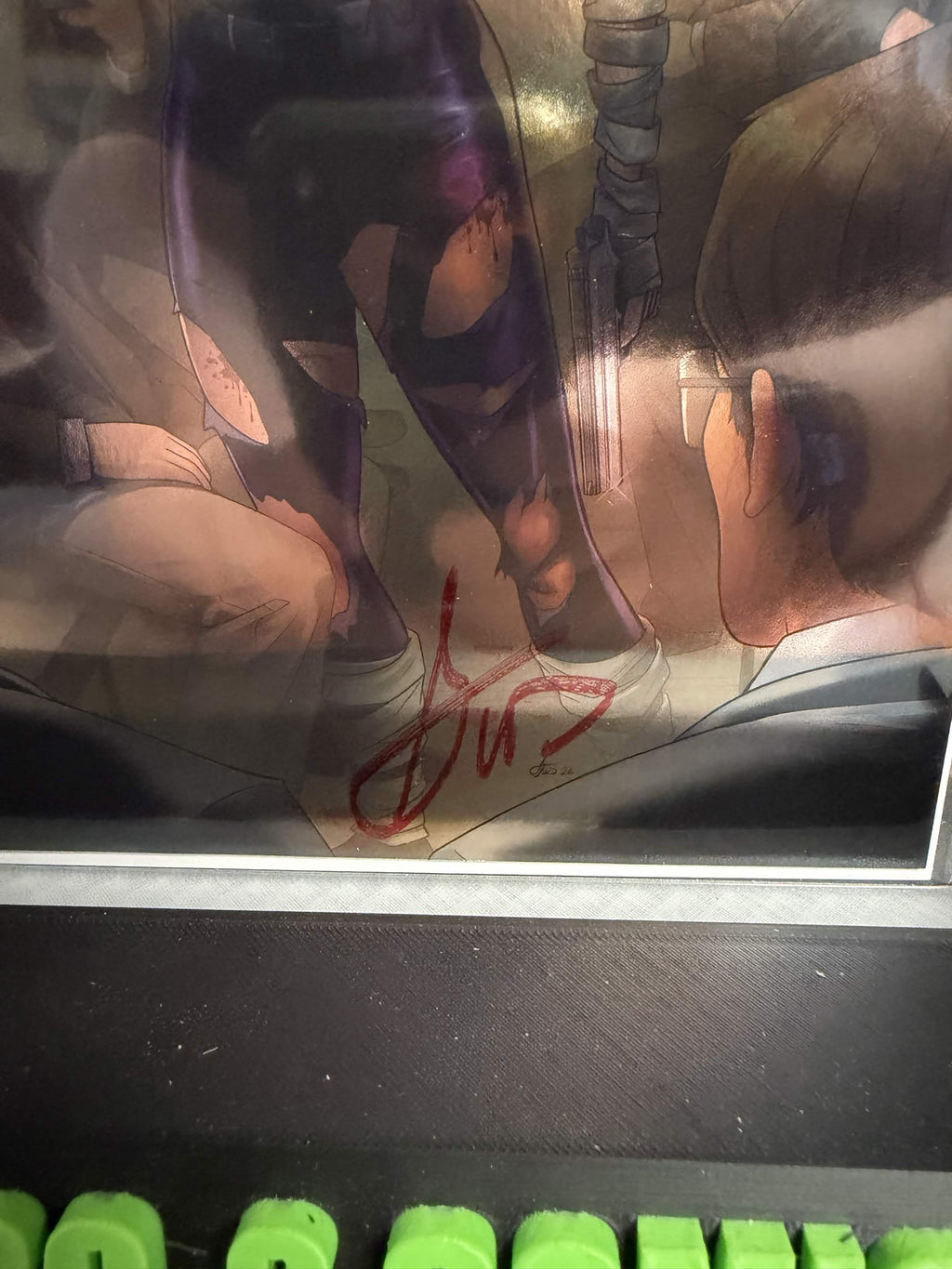 ✍️ Gehenna in Tokyo Foil Virgin Variant by Gus Mauk (Limited to 500) 6.10.26 Signed by Gus Mauk in Red Ink