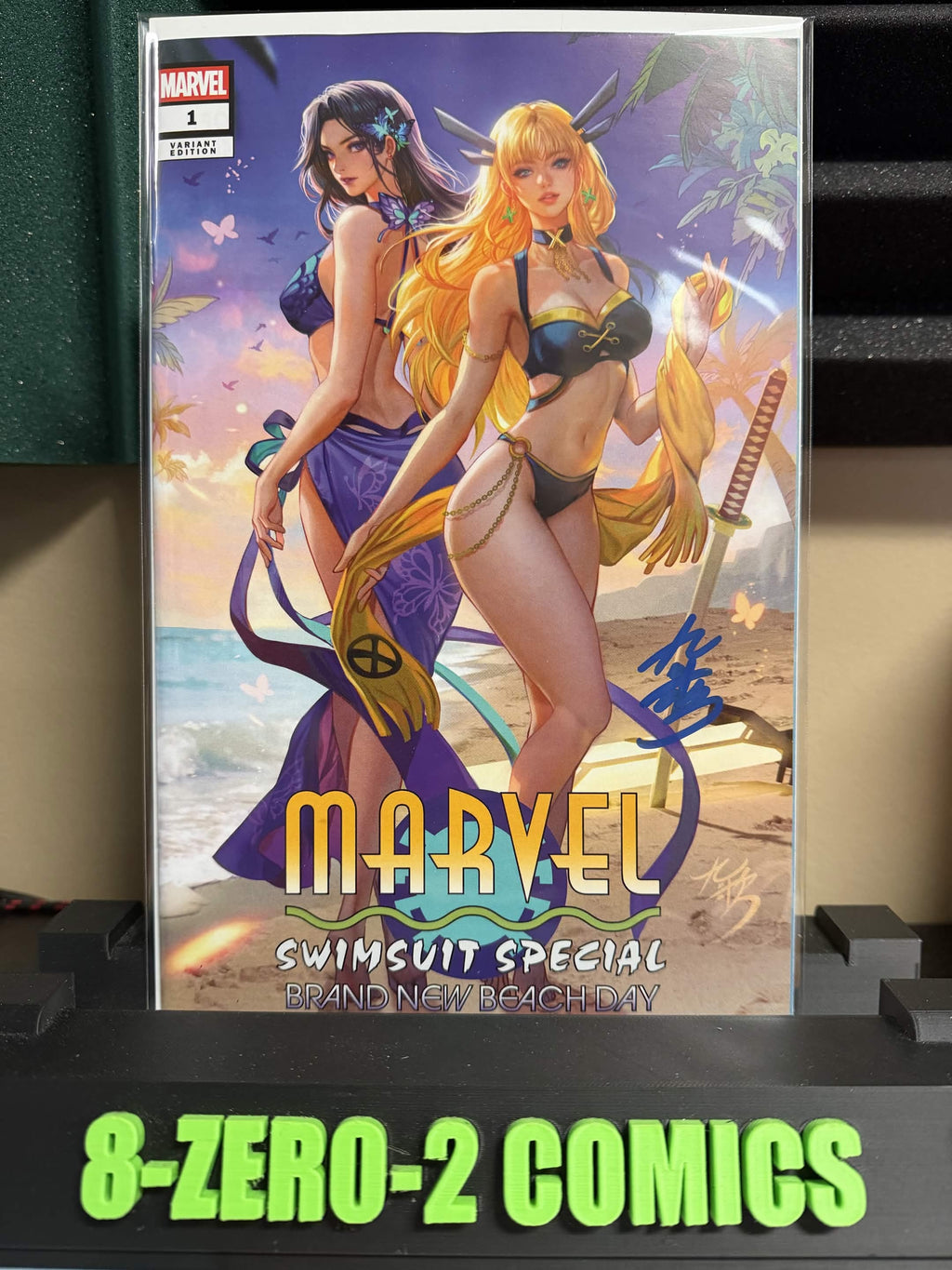 ✍️ Marvel Swimsuit Special: Brand New Beach Day #1 Trade Dress Variant by Fan Yang (Limited to 3000) 7.1.26 Signed in Blue Ink