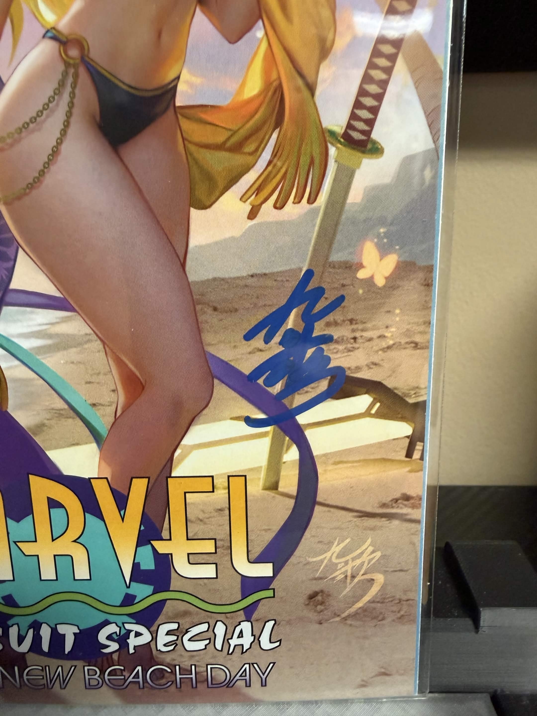 ✍️ Marvel Swimsuit Special: Brand New Beach Day #1 Trade Dress Variant by Fan Yang (Limited to 3000) 7.1.26 Signed in Blue Ink