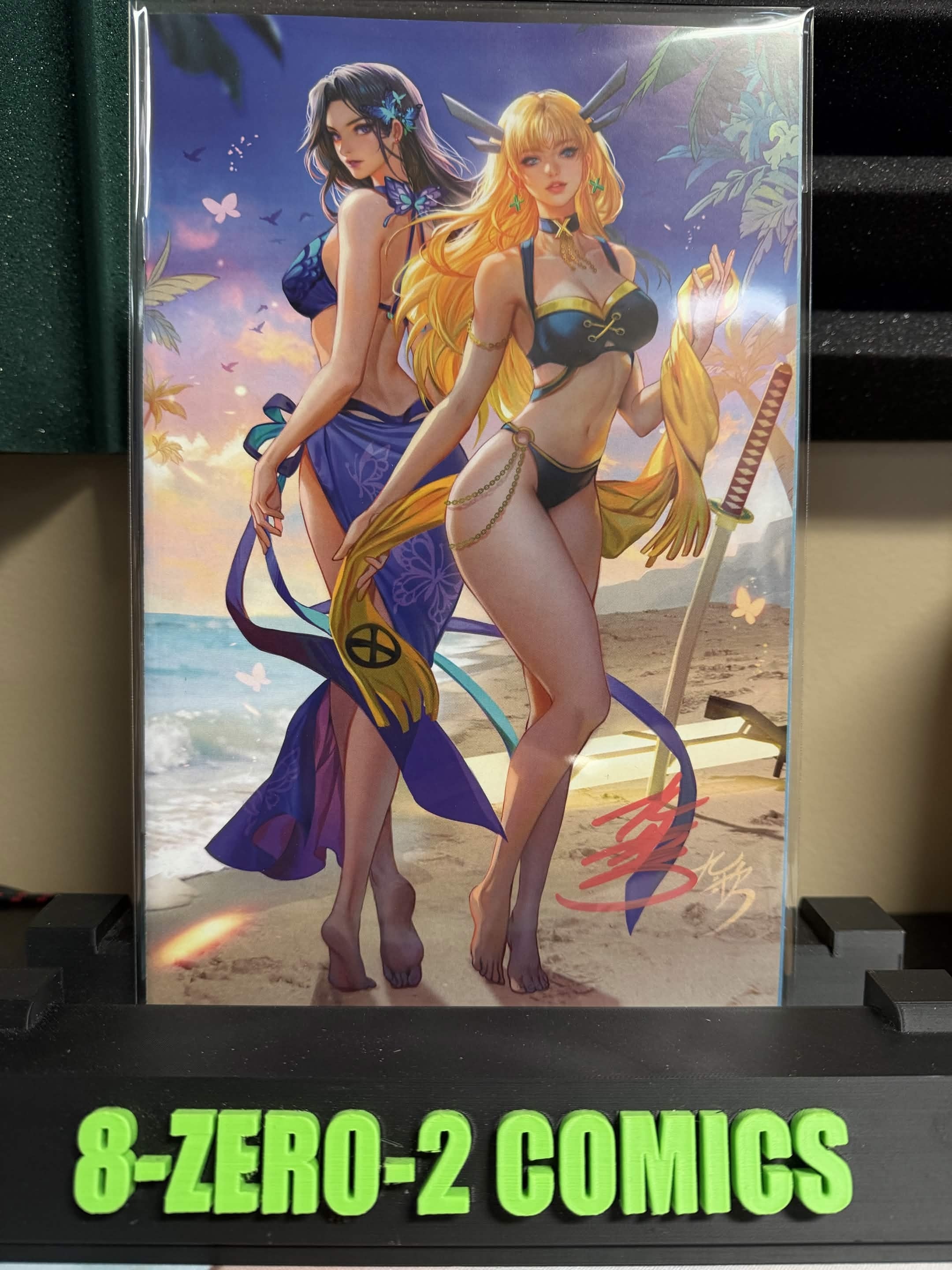 ✍️ Marvel Swimsuit Special: Brand New Beach Day #1 Virgin Variant by Fan Yang (Limited to 1000) 7.1.26 Signed in Pink Ink