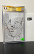 Star Wars: The Mandalorian Season 2 #1 - August, 2023 - Peach Momoko CGC SS 9.8 [Signed]