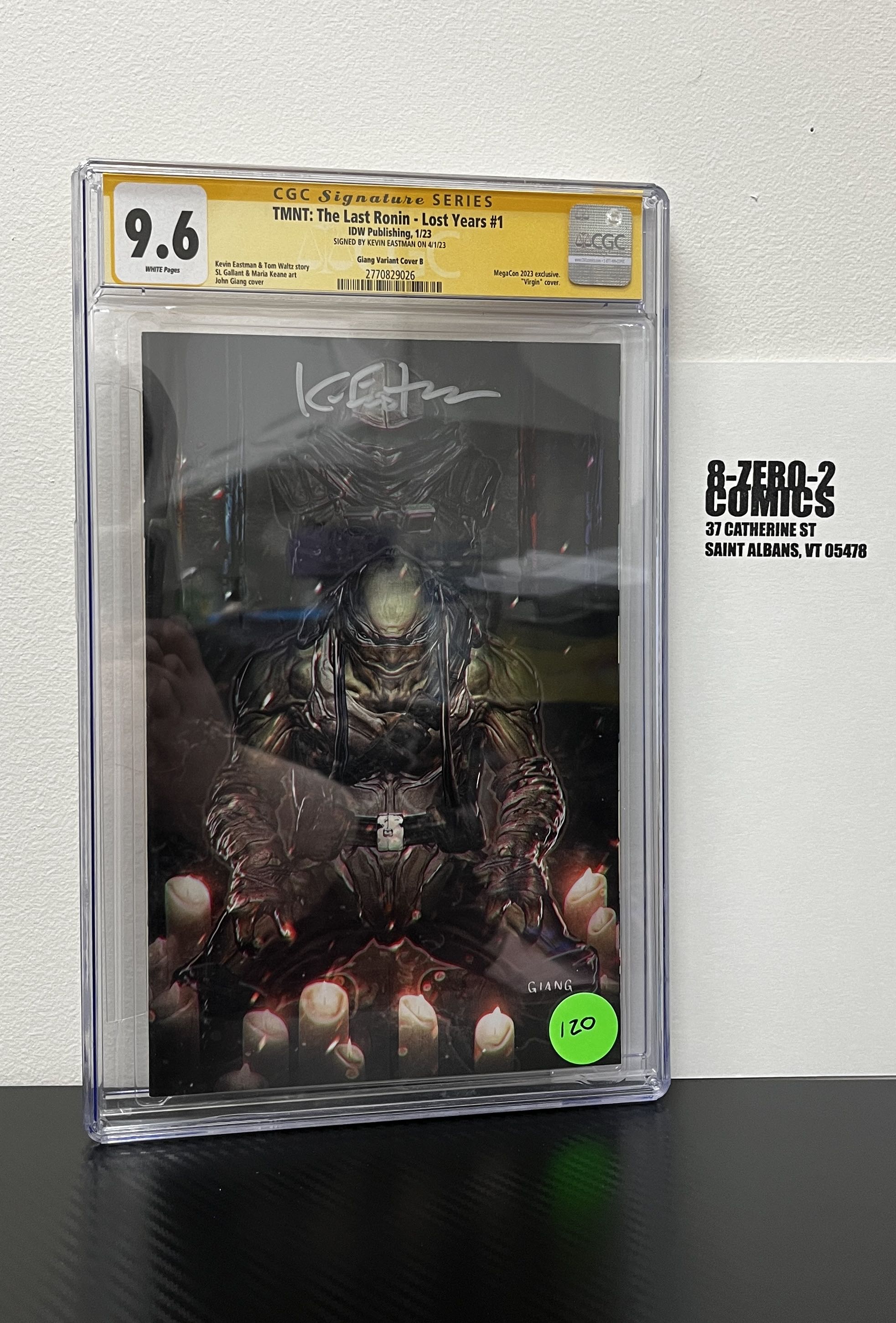 TMNT: The Last Ronin - Lost Years #1 - January, 2023 - Kevin Eastman CGC SS 9.6 [Signed]