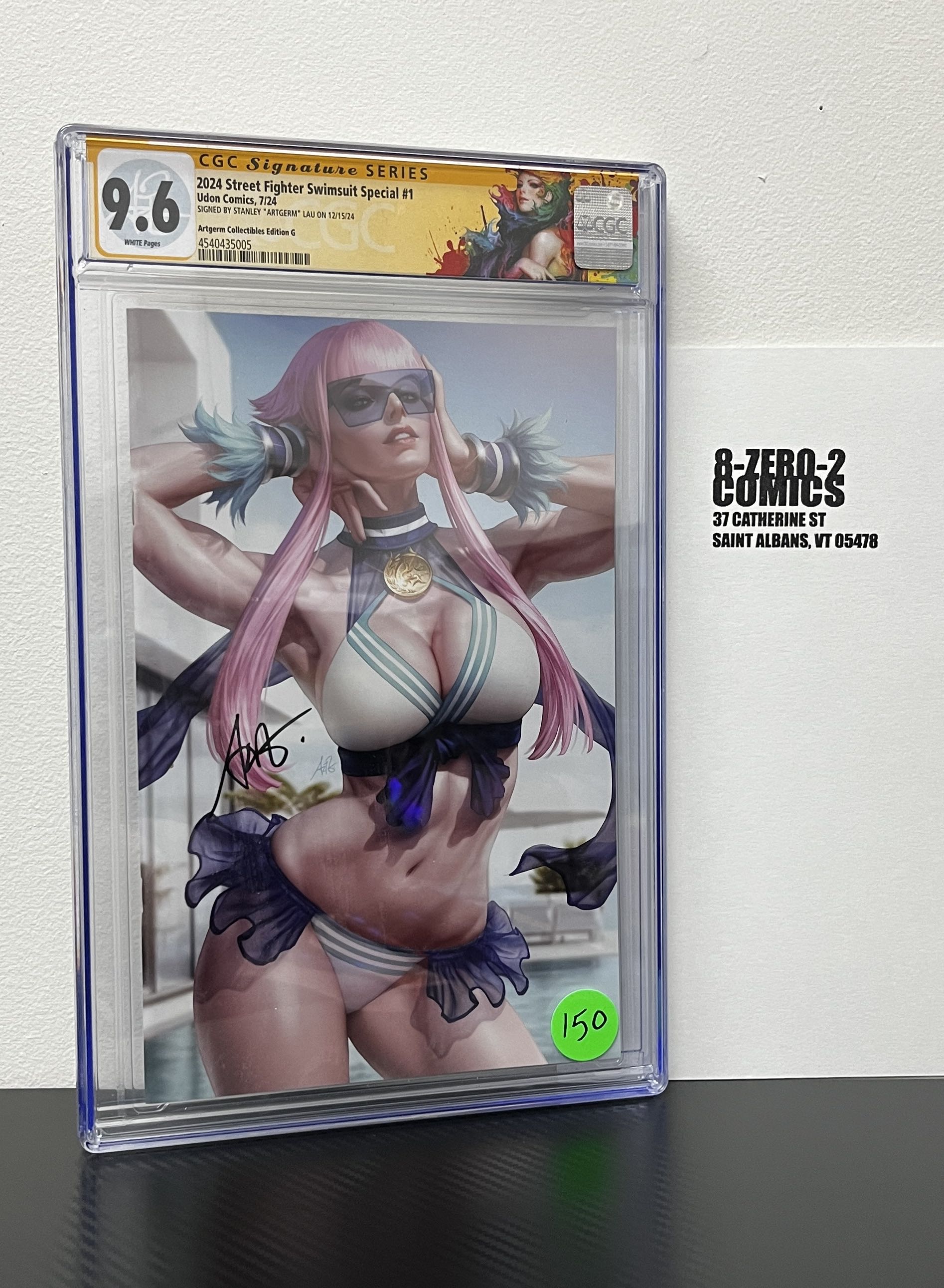 2024 Street Fighter Swimsuit Special #1 - July, 2024 - Stanley "Artgerm" Lau CGC SS 9.6 w/ Custom Label [Signed]