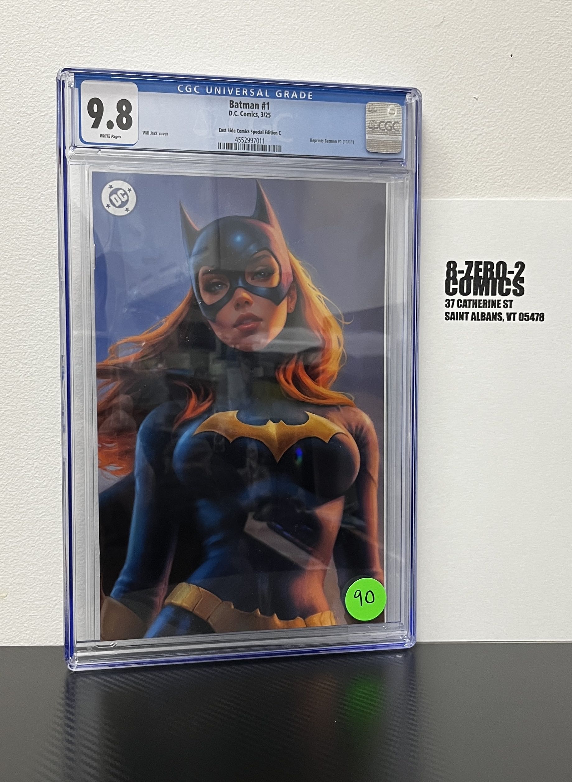 Batman #1 - March, 2025 - Will Jack Cover C CGC 9.8