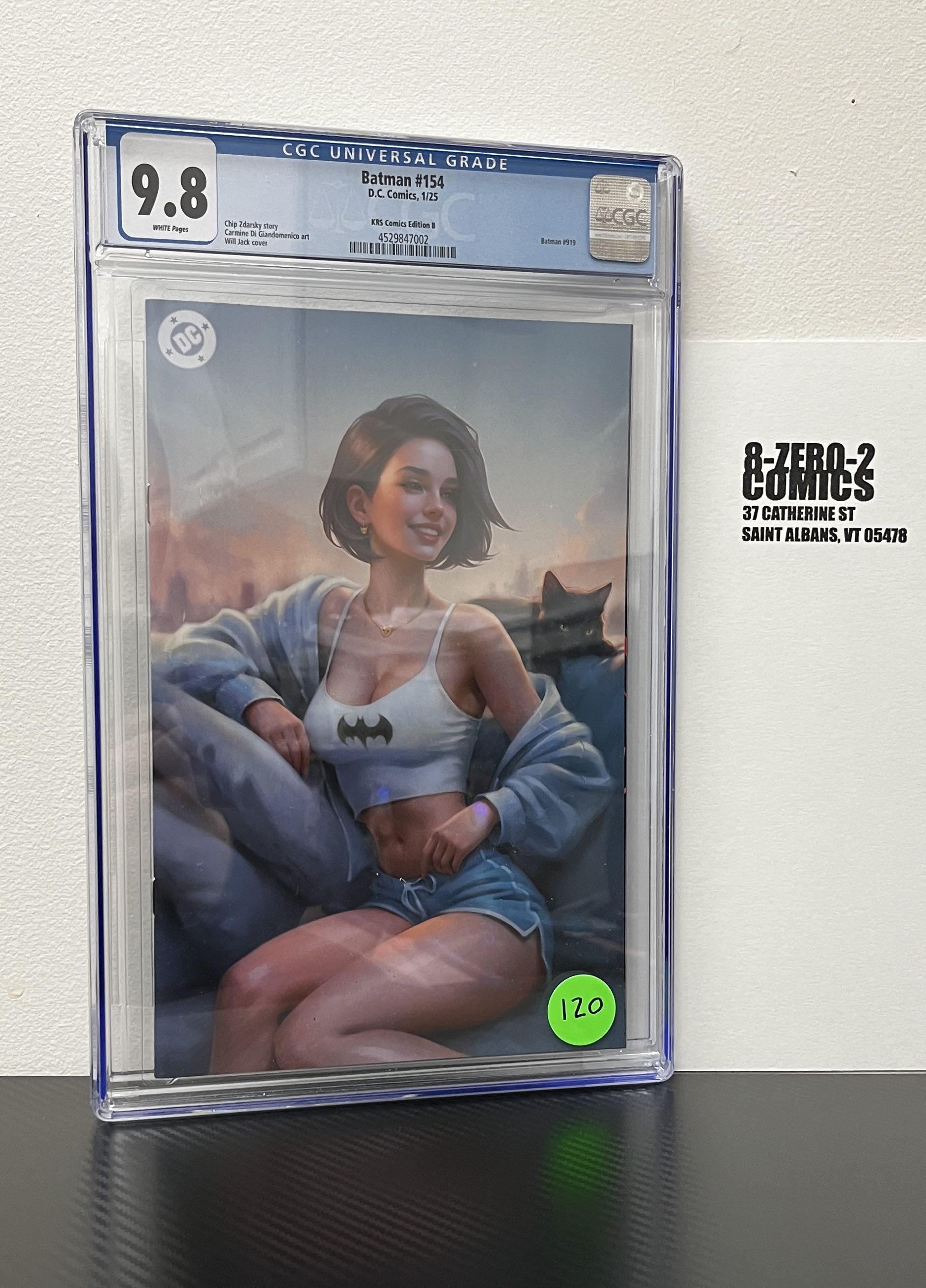 Batman #154 - January, 2025 - Will Jack Cover B CGC 9.8