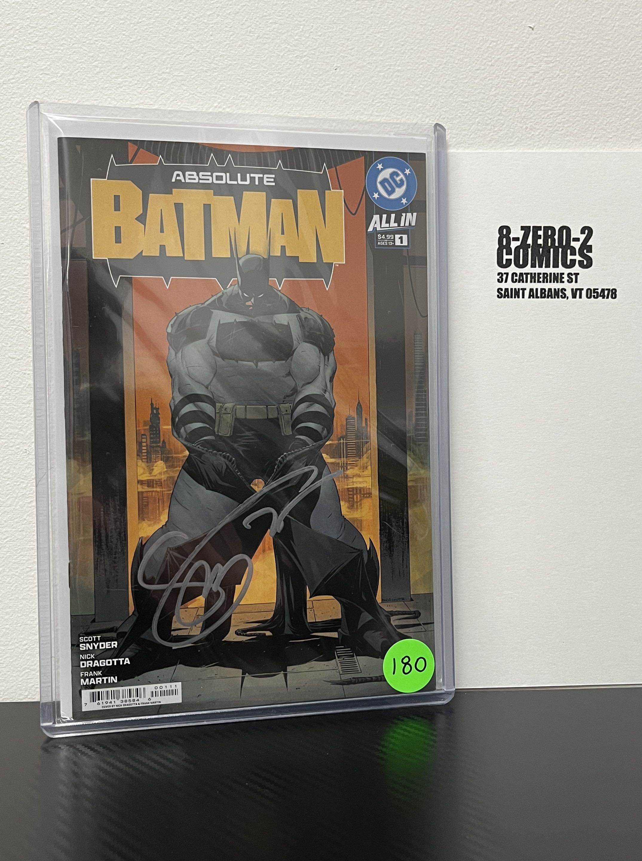 Absolute Batman #1 - Scott Snyder [Signed in Silver Ink]