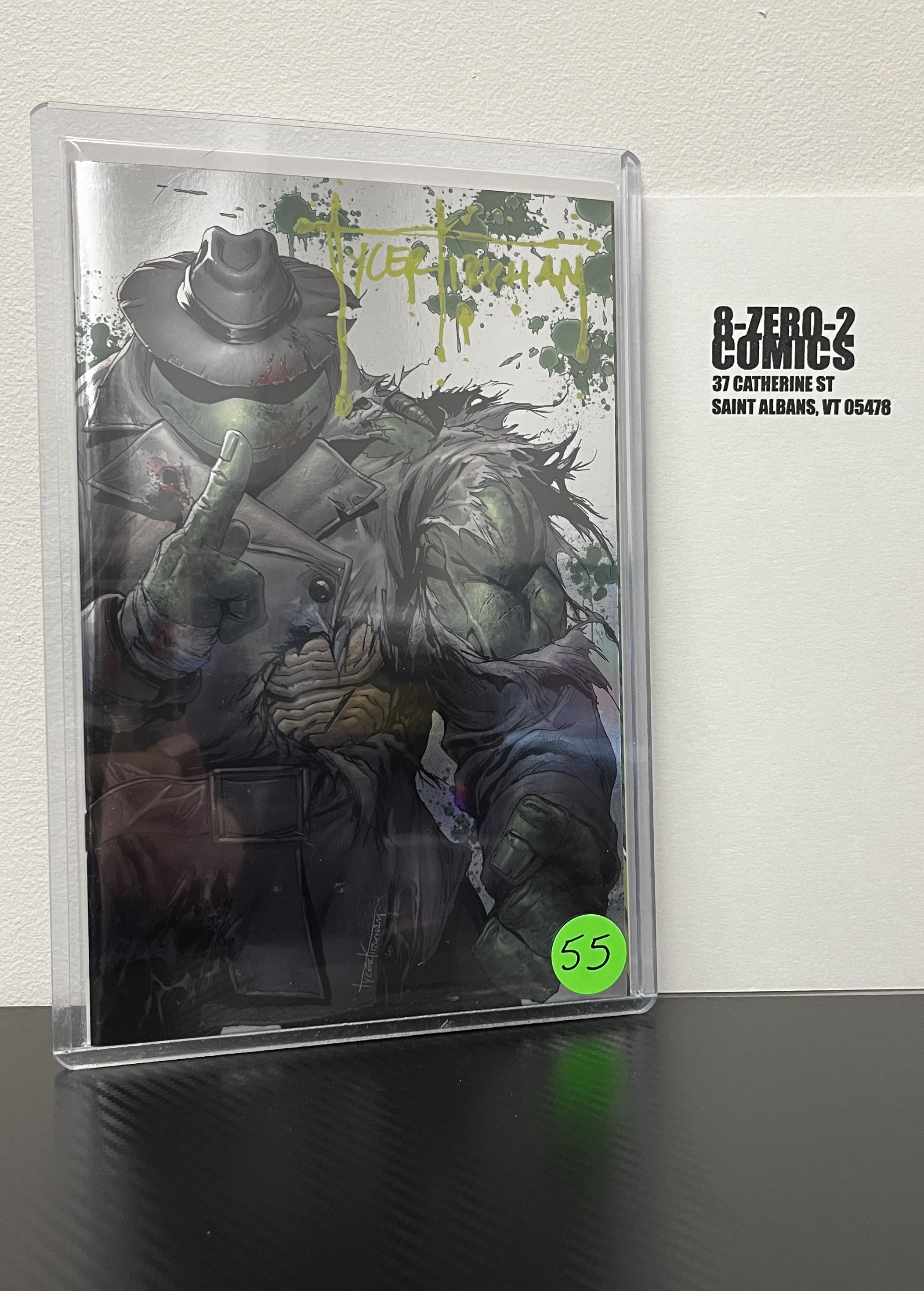 Teenage Mutant Ninja Turtles #1 - Tyler Kirkham Foil [Signed in Ooze Ink]