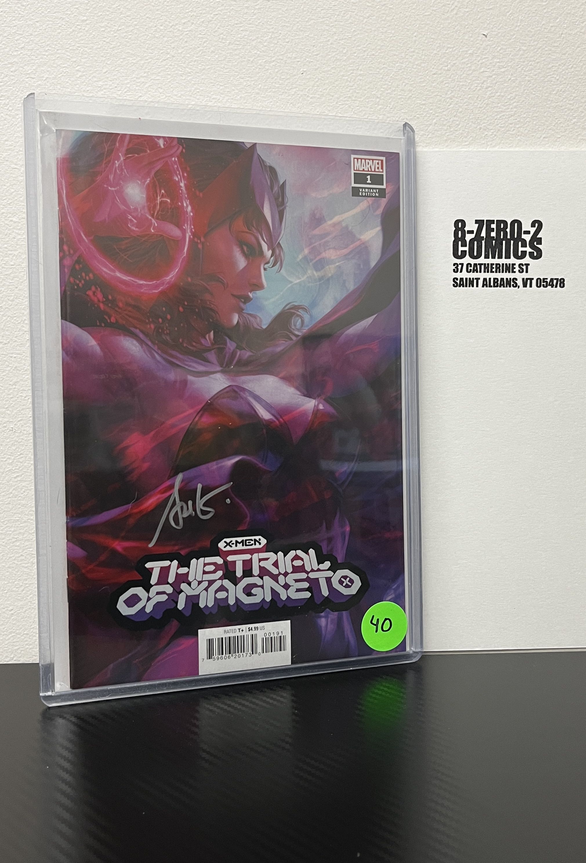 X-Men: The Trial of Magneto #1 - Stanley "Artgerm" Lau [Signed in Silver Ink]