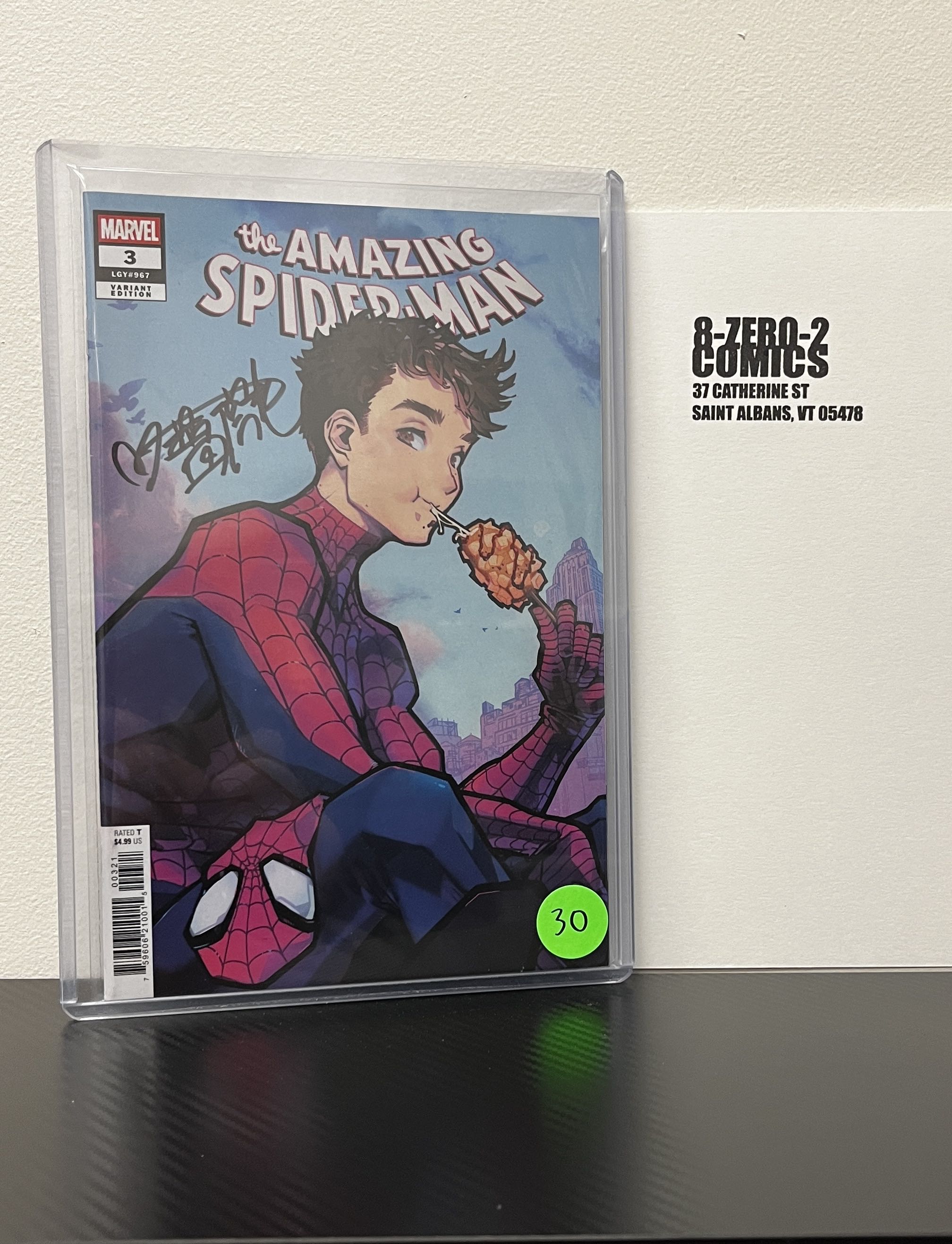 The Amazing Spider-Man #3 - Rose Besch [Signed in Black Ink]