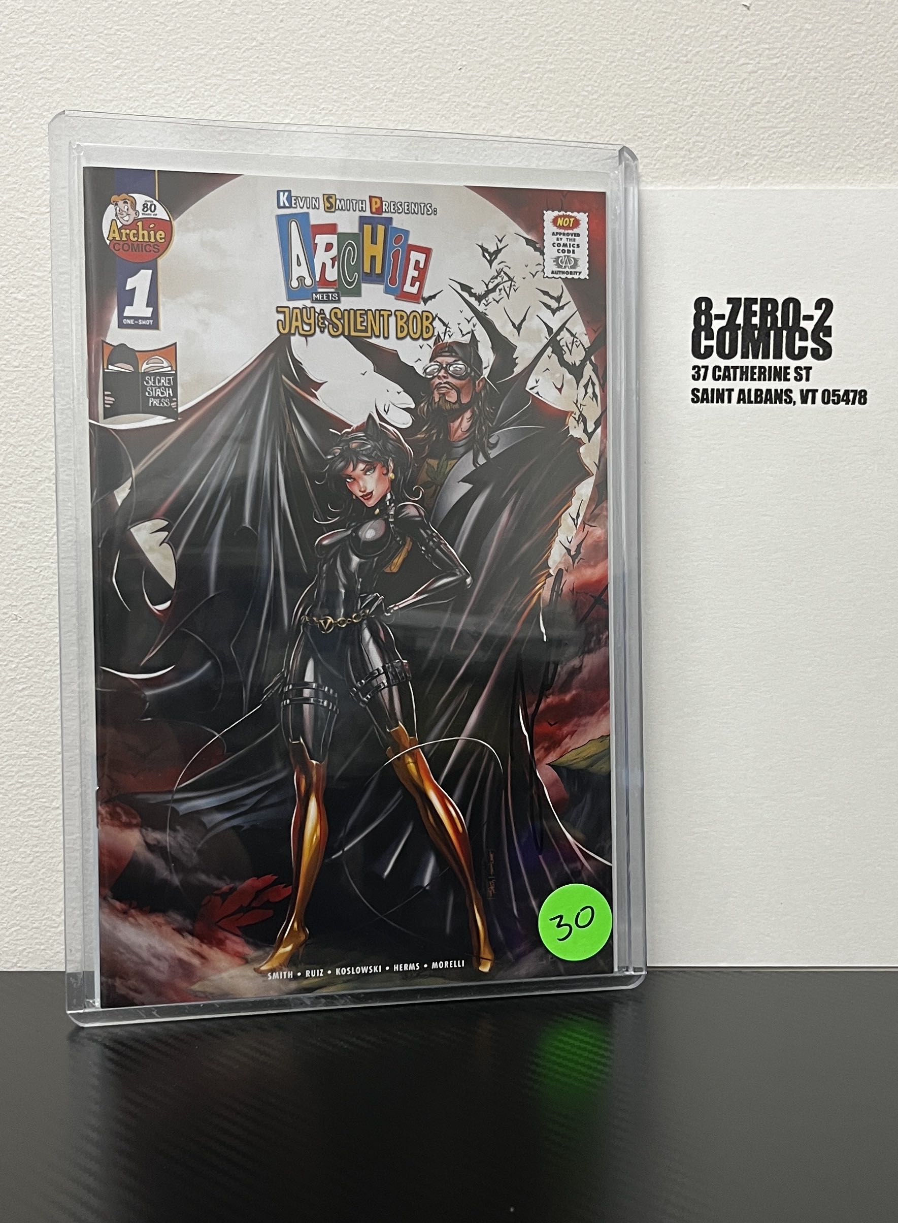 Kevin Smith Presents: Archie Meets Jay & Silent Bob #1 (Bob) - Jamie Tyndall [Signed in Black Ink]