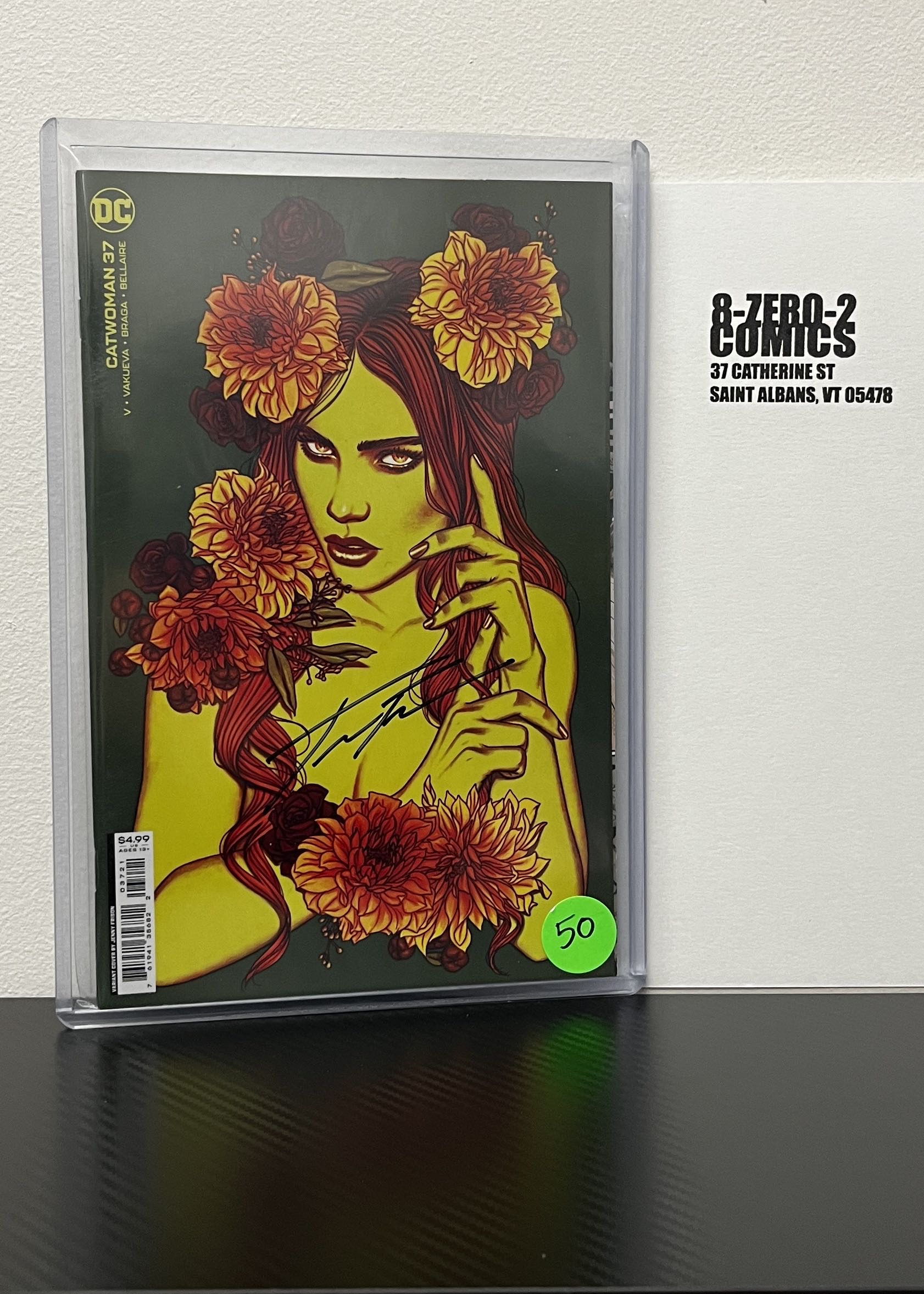 Catwoman #37 - Jenny Frison [Signed in Black Ink]