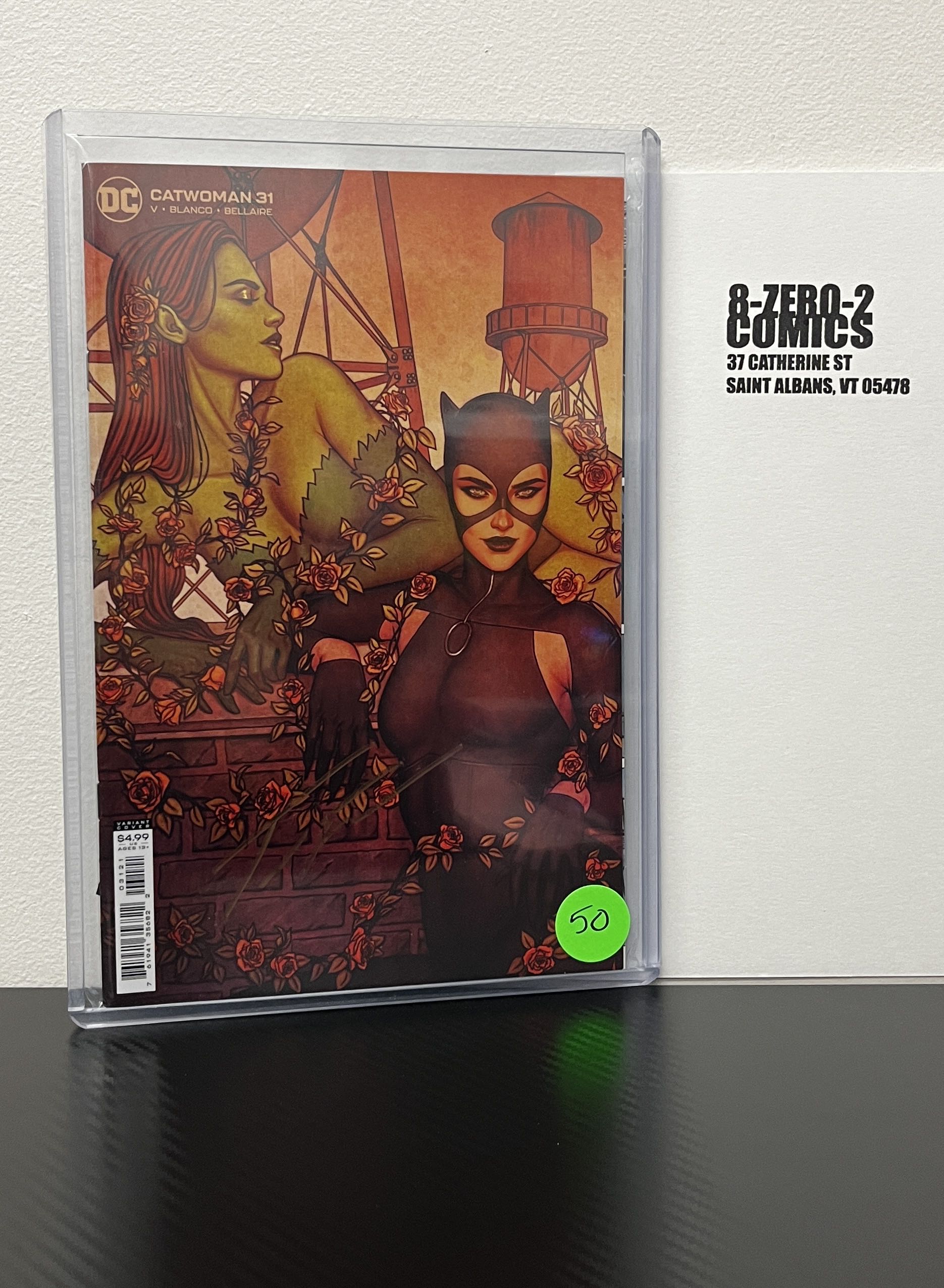 Catwoman #31 - Jenny Frison [Signed in Bronze Ink]