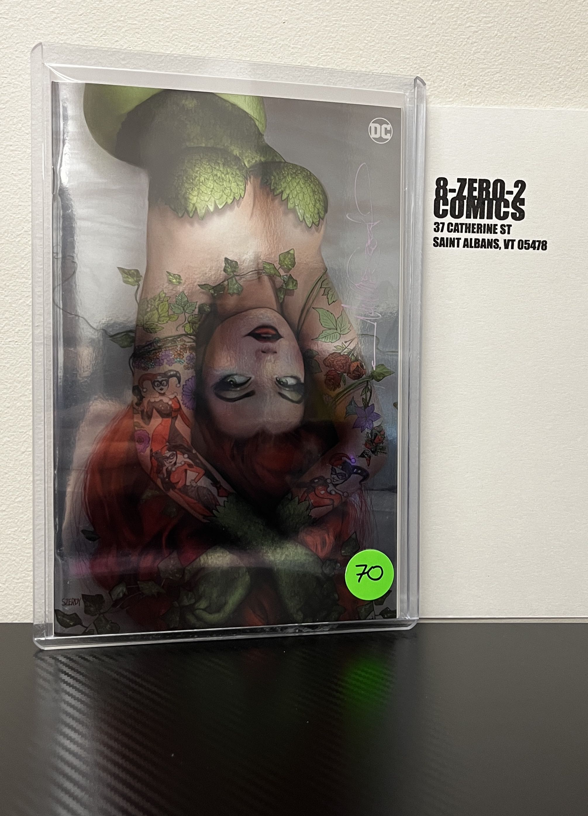 Poison Ivy #17 - Nathan Szerdy Foil [Signed in Pink Ink]