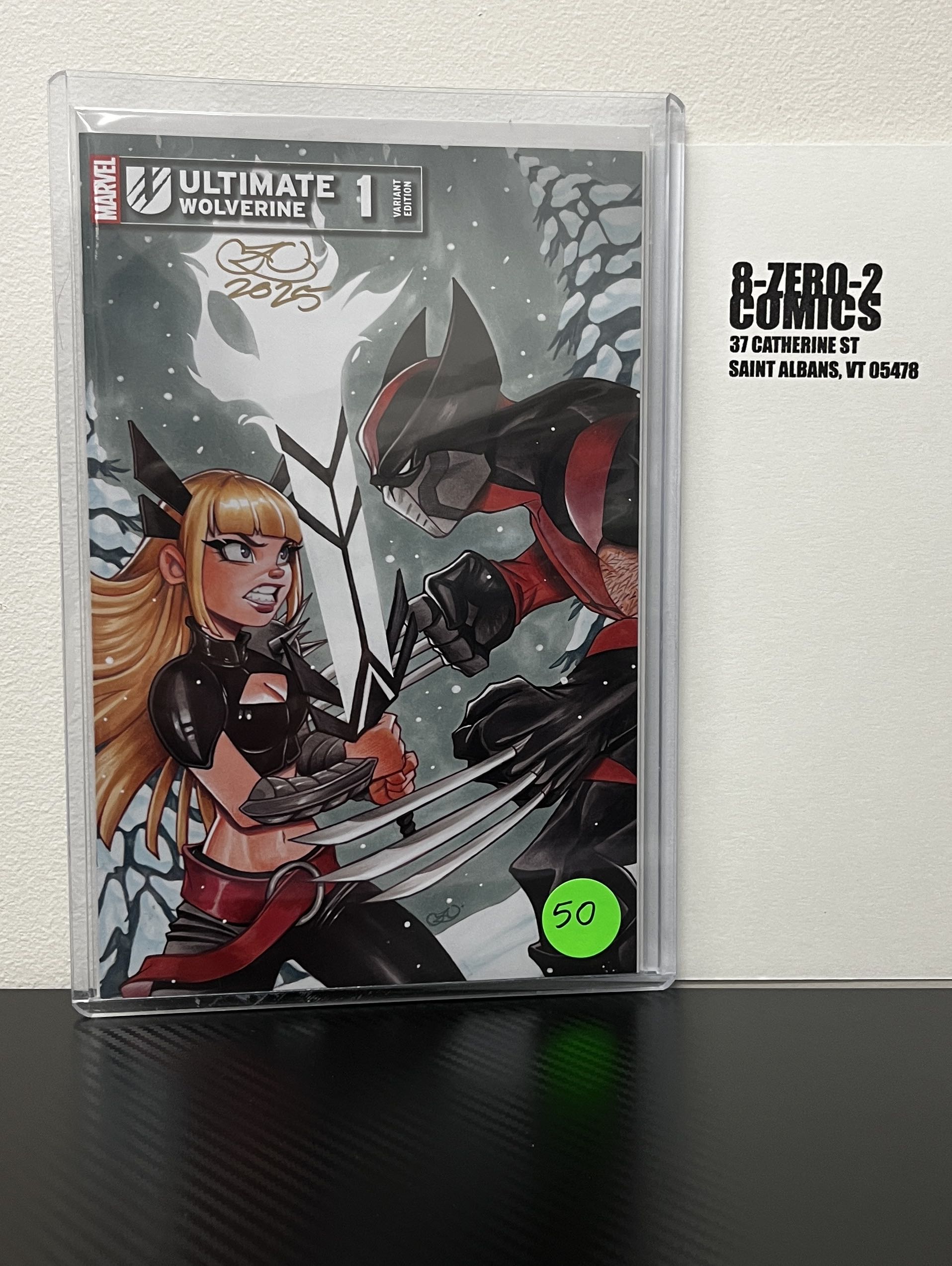 Ultimate Wolverine #1 - Chrissie Zullo [Signed in Gold Ink]