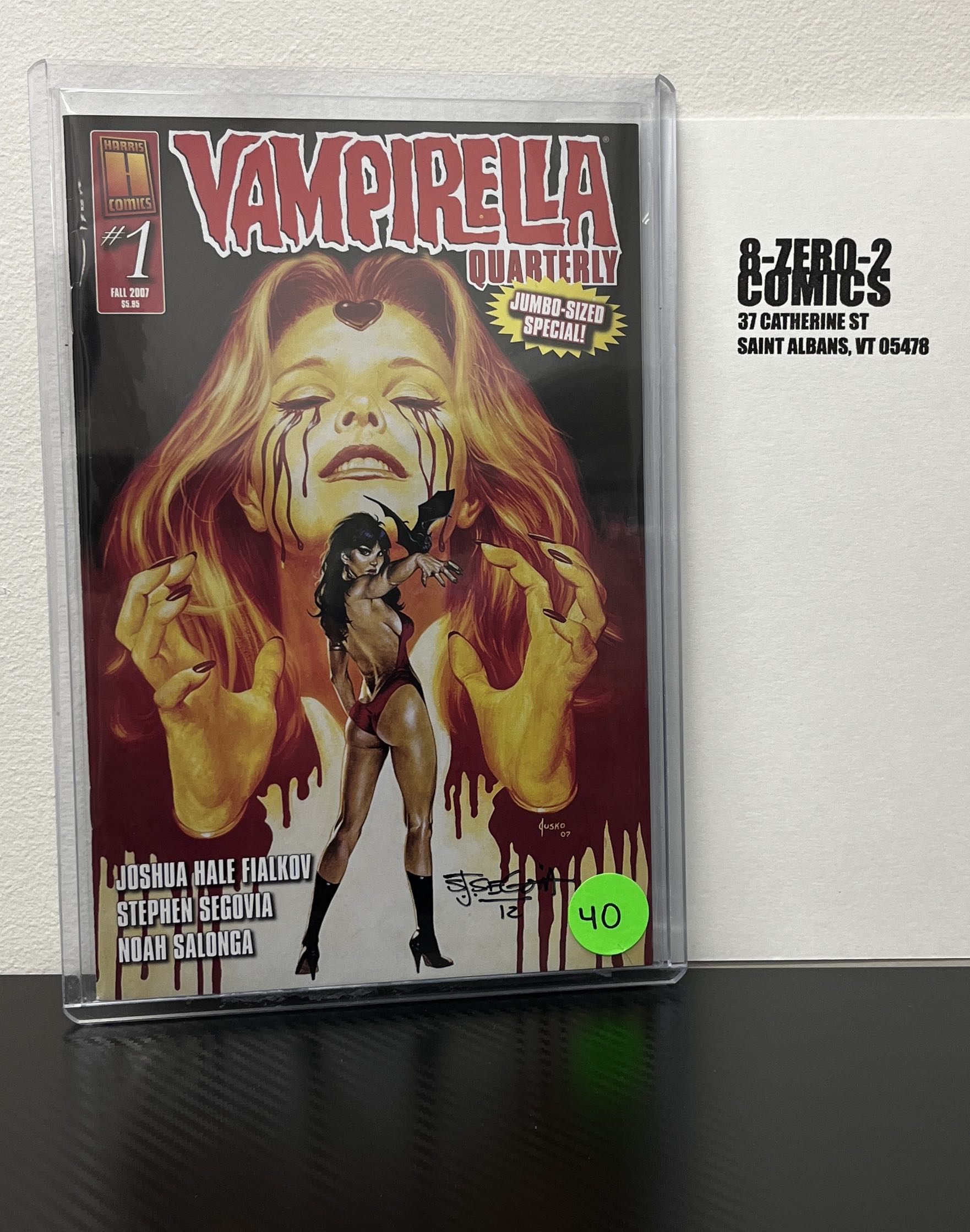 Vampirella Quarterly #1 - Stephen Segovia [Signed in Black Ink]