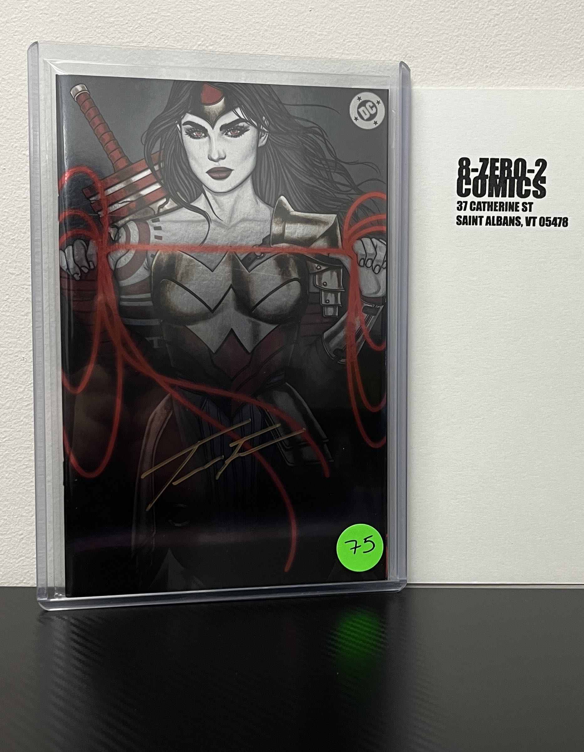 Absolute Wonder Woman #6 - Jenny Frison Foil [Signed in Gold Ink]