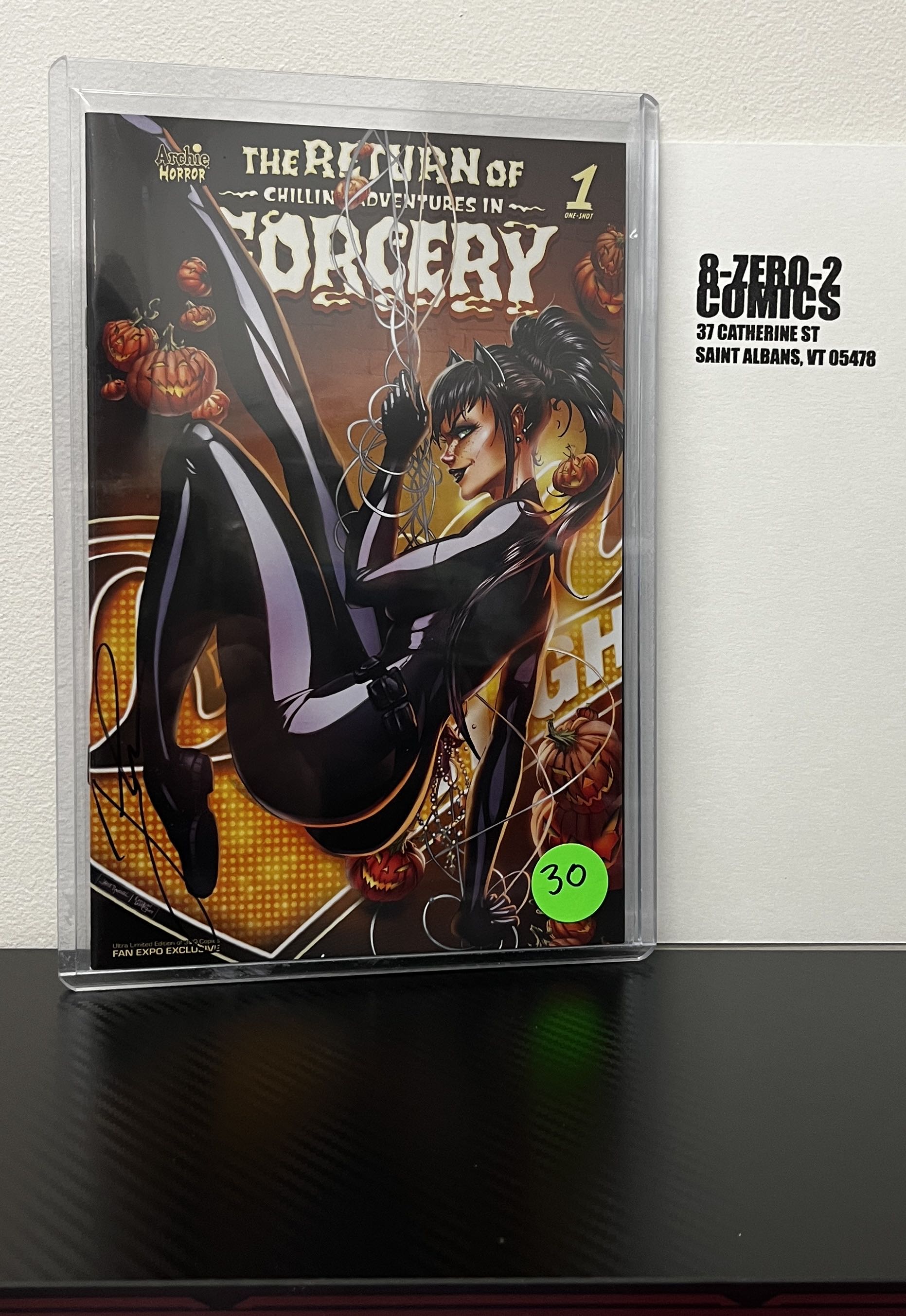 The Return of Chilling Adventures in Sorcery #1 - Jamie Tyndall [Signed in Black Ink]