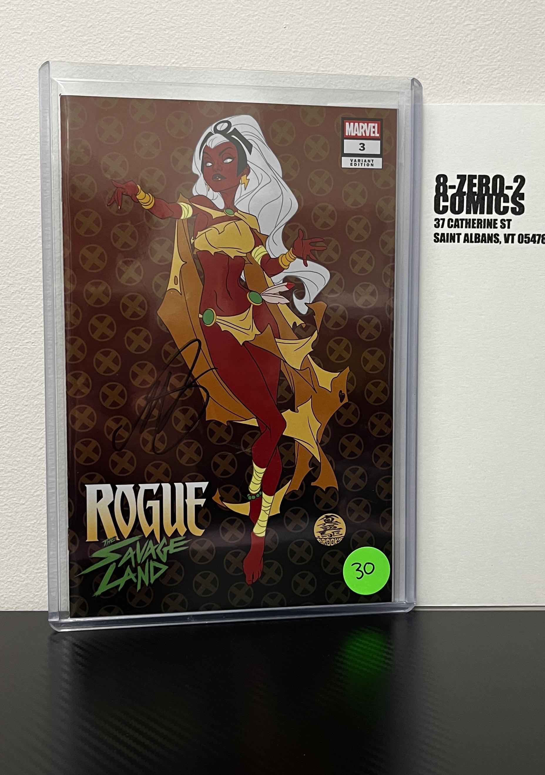 Rogue The Savage Land #3 - Mark Brooks [Signed in Black Ink]