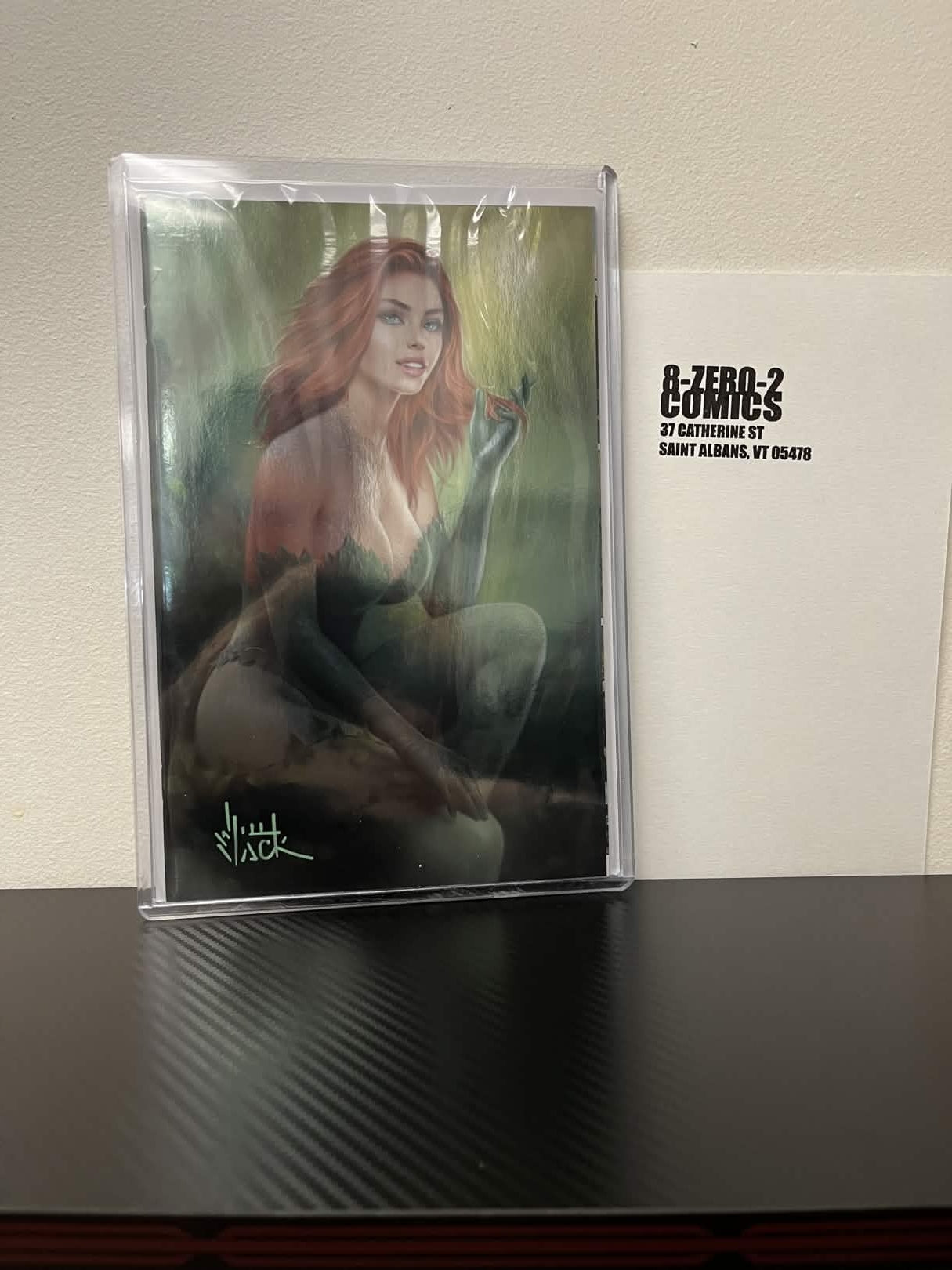 Poison Ivy #1 - Foil Will Jack [Signed in Green Ink]