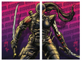 GI Joe: Real American Hero #331 Snake Eyes & Dawn Moreno Connecting Full Art Set (Limited to 750) 8.12.26
